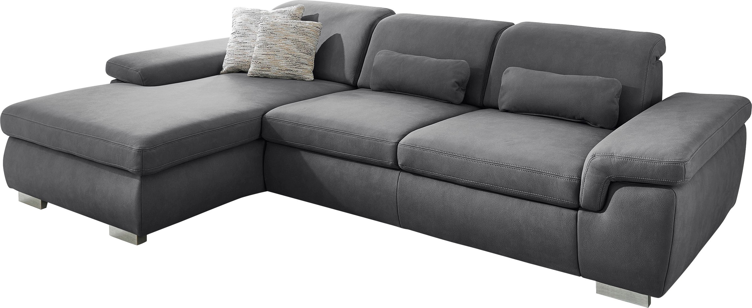Die PlanBar Ecksofa "MP-IN17041 L-Form", Sitztiefenverstellung, optional mi günstig online kaufen