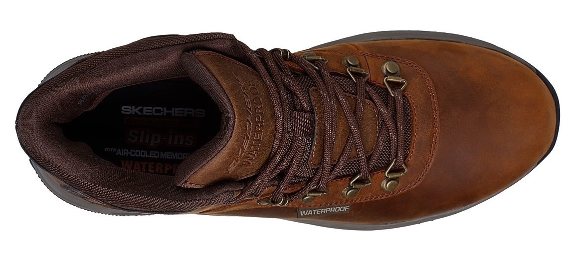 Skechers Trekkingschuh »MEROE-PIKEMAN«, Trekking-Boots, Sneaker mit Fersenkissen
