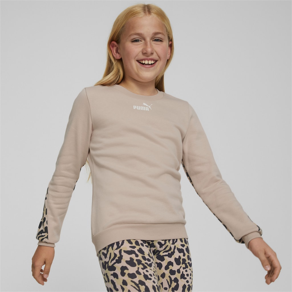 PUMA Sweater »Alpha Sweatshirt mit Rundhalsausschnitt Jugend«