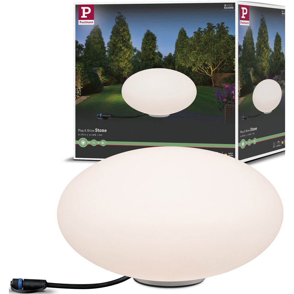 Paulmann LED Kugelleuchte »Plug & Shine«, 1 flammig-flammig