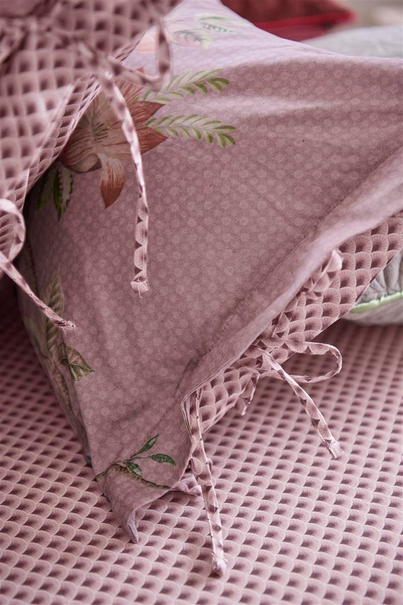 PiP Studio Wendebettwäsche »Okinawa«, 100% Baumwolle, Bettwäsche mit Reißverschluss, Blumen, Pfau