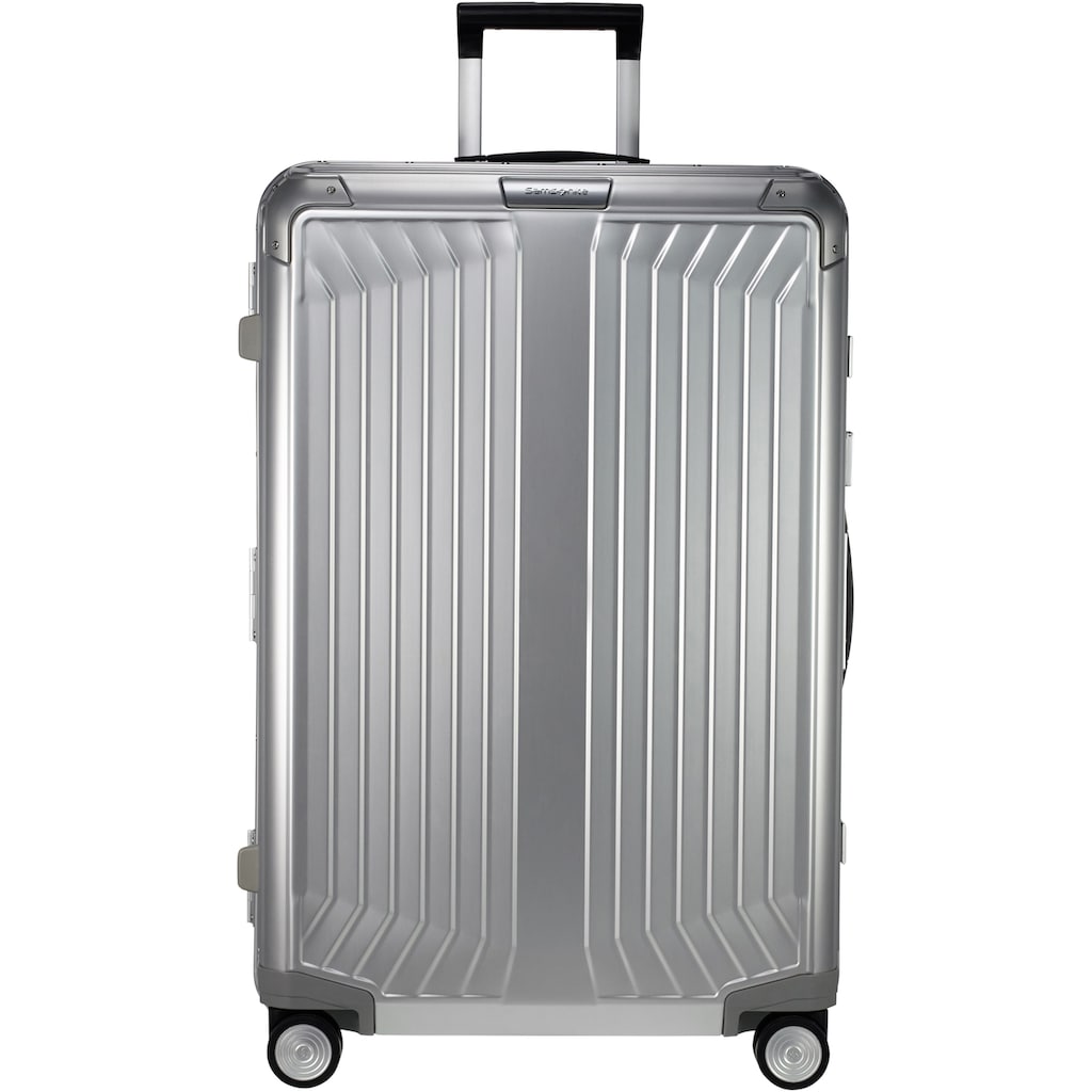 Samsonite Hartschalen-Trolley »Lite-Box Alu, 76 cm«, 4 Rollen