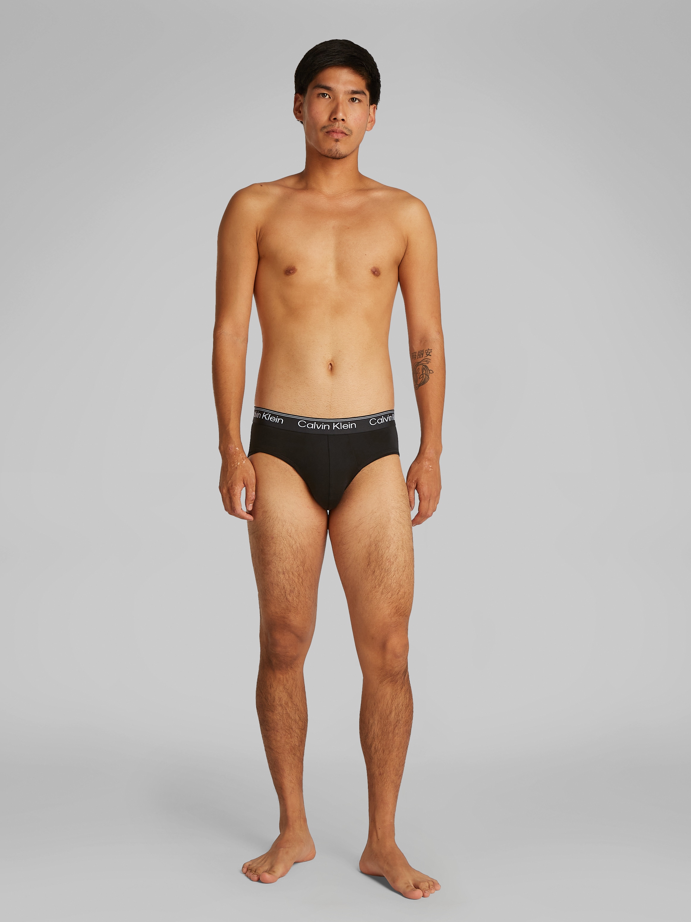 Calvin Klein Underwear Hipster »HIP BRIEF 3PK«, (Packung, 3er-Pack), mit Logo-Elastikbund