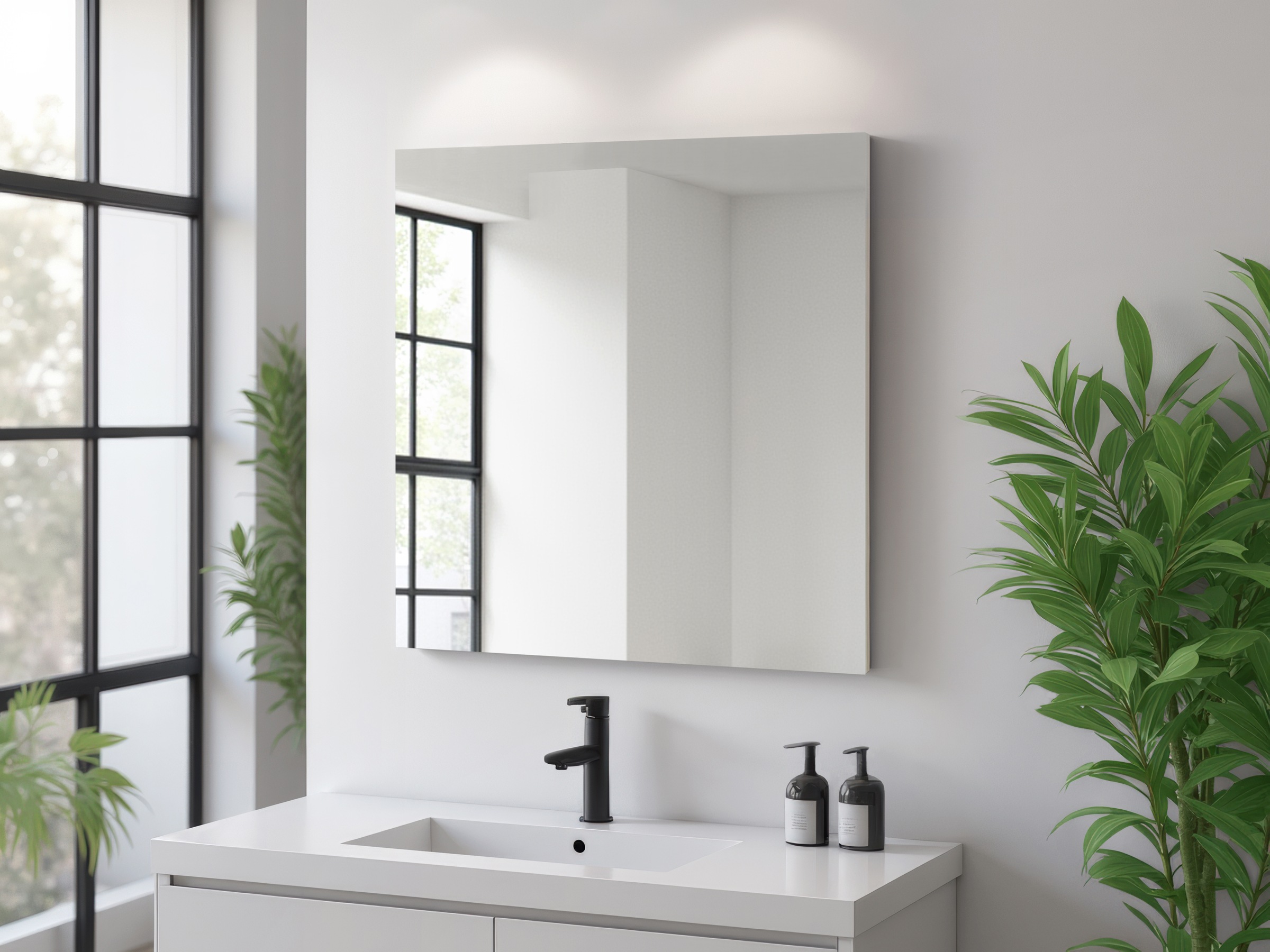 welltime Badspiegel "Florenz" in drei Breiten (60cm,80cm,100cm) günstig online kaufen