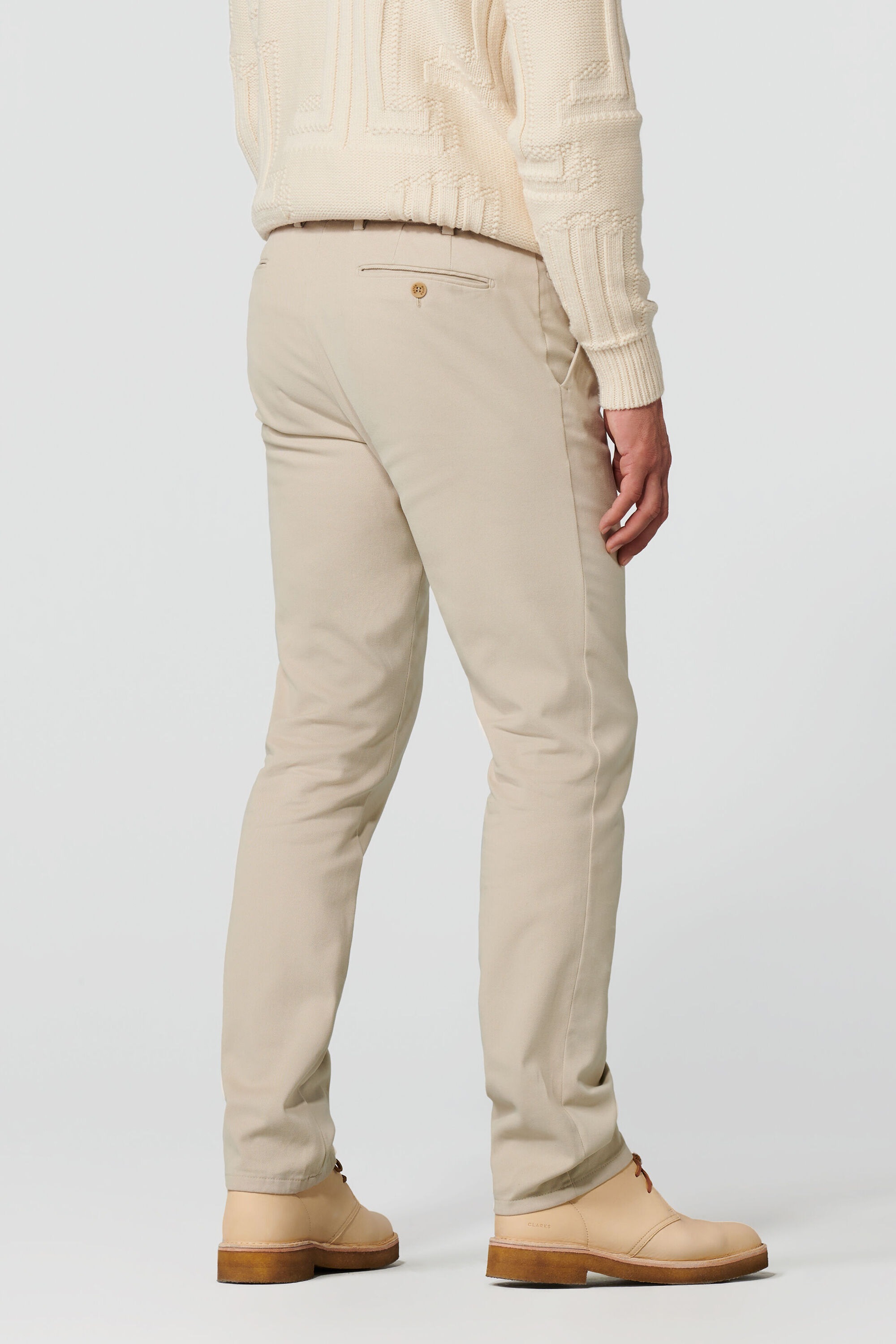 MEYER Chinos »Bonn«, Super-Stretch Winter Twill