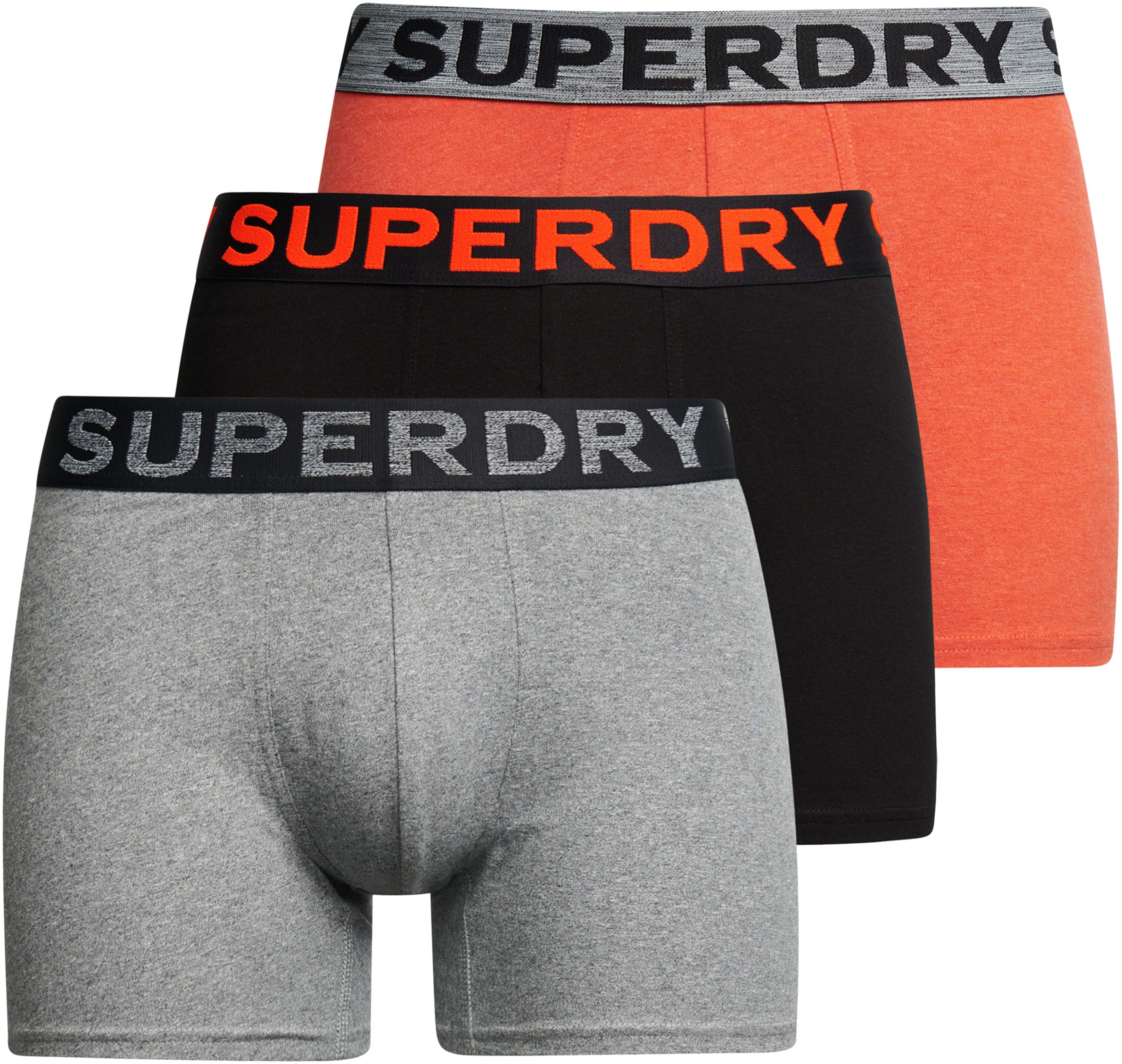 Superdry Boxershorts "BOXER TRIPLE PACK", (Packung, 3 St.)