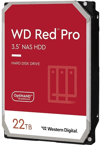 Western Digital HDD-NAS-Festplatte »WD Red Pro 22TB« 3...