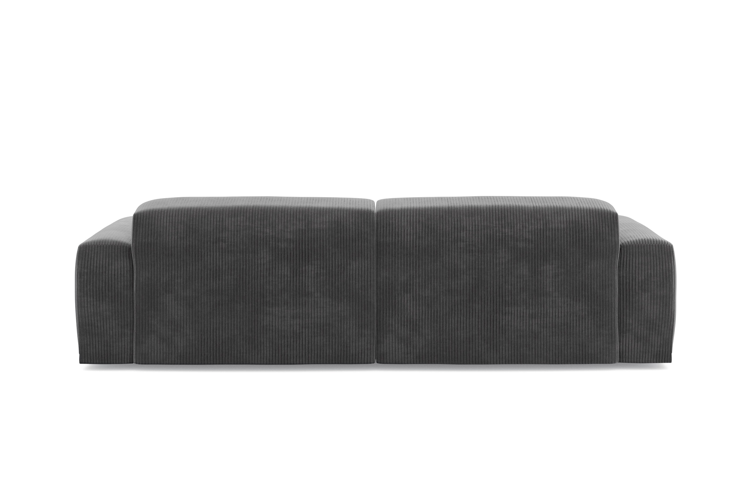 TRENDMANUFAKTUR Big-Sofa »Braga, mit hochwertigem Kaltschaum, Megasofa, in Cord erhältlich«, modernes Big-Sofa, Couch mit hohem Sitzkomfort, 254/72/107 cm (B/H/T)