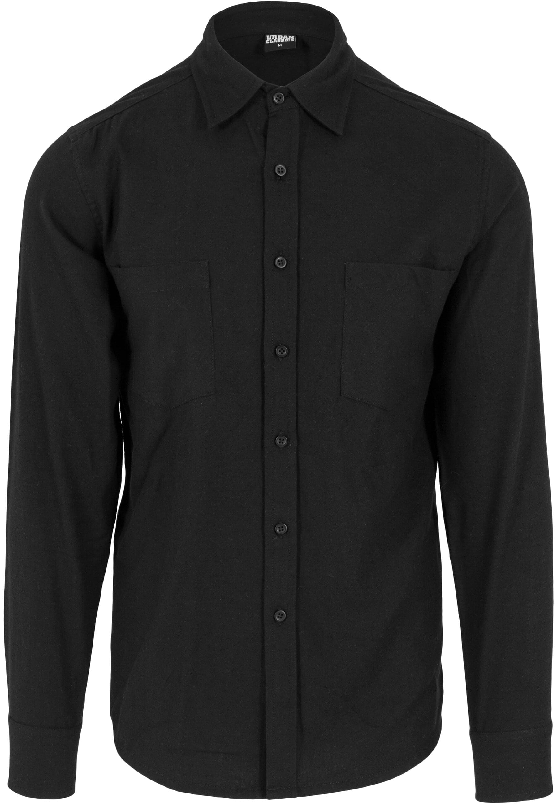 URBAN CLASSICS T-Shirt »Urban Classics Herren Checked Flanell Shirt«, (1 tlg.)