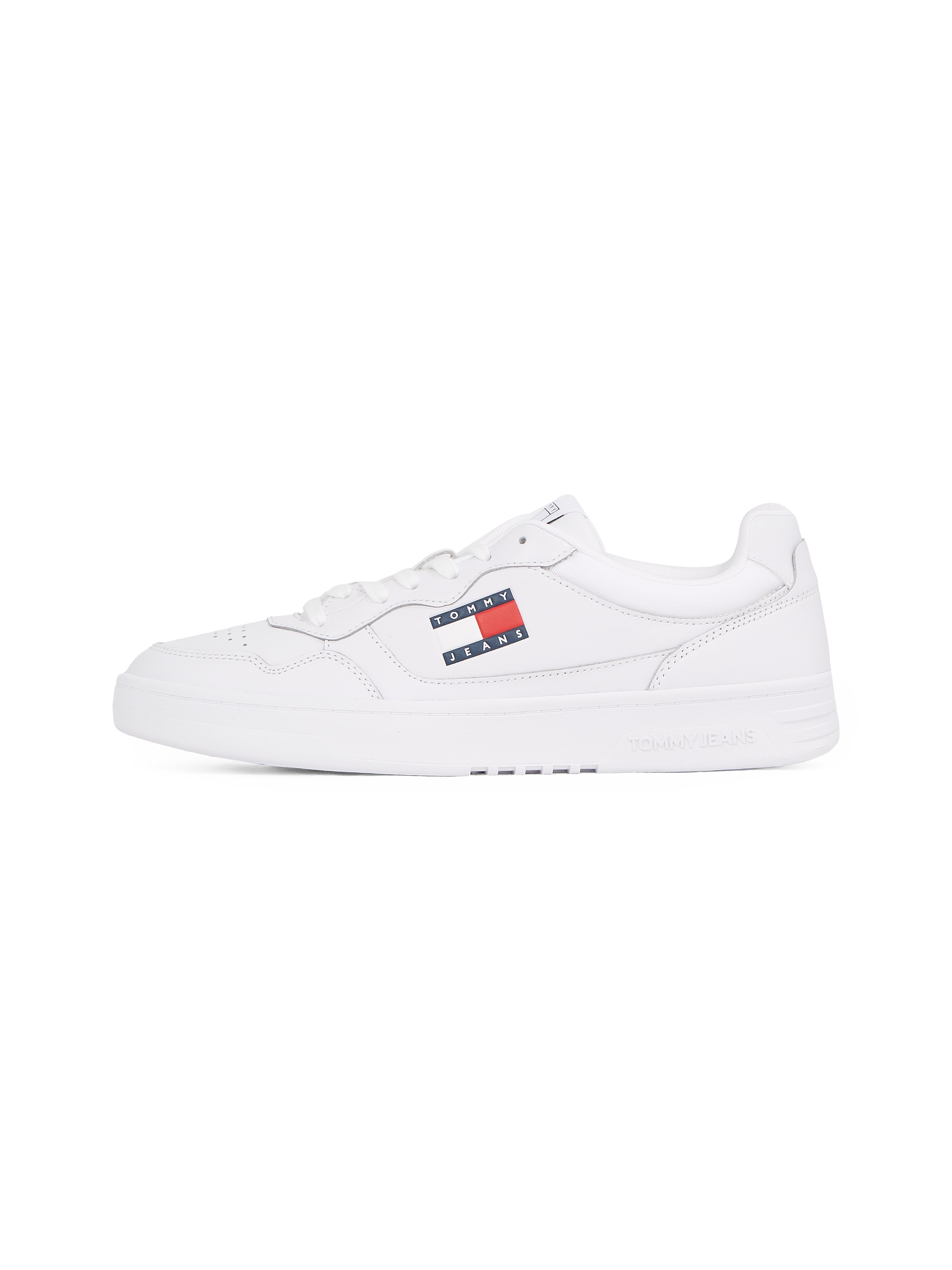 Tommy Jeans Sneaker »(NEW) TJM CUPSOLE LEATHER ESS«, Freizeitschuh, Halbschuh, Schnürschuh im Basket-Look