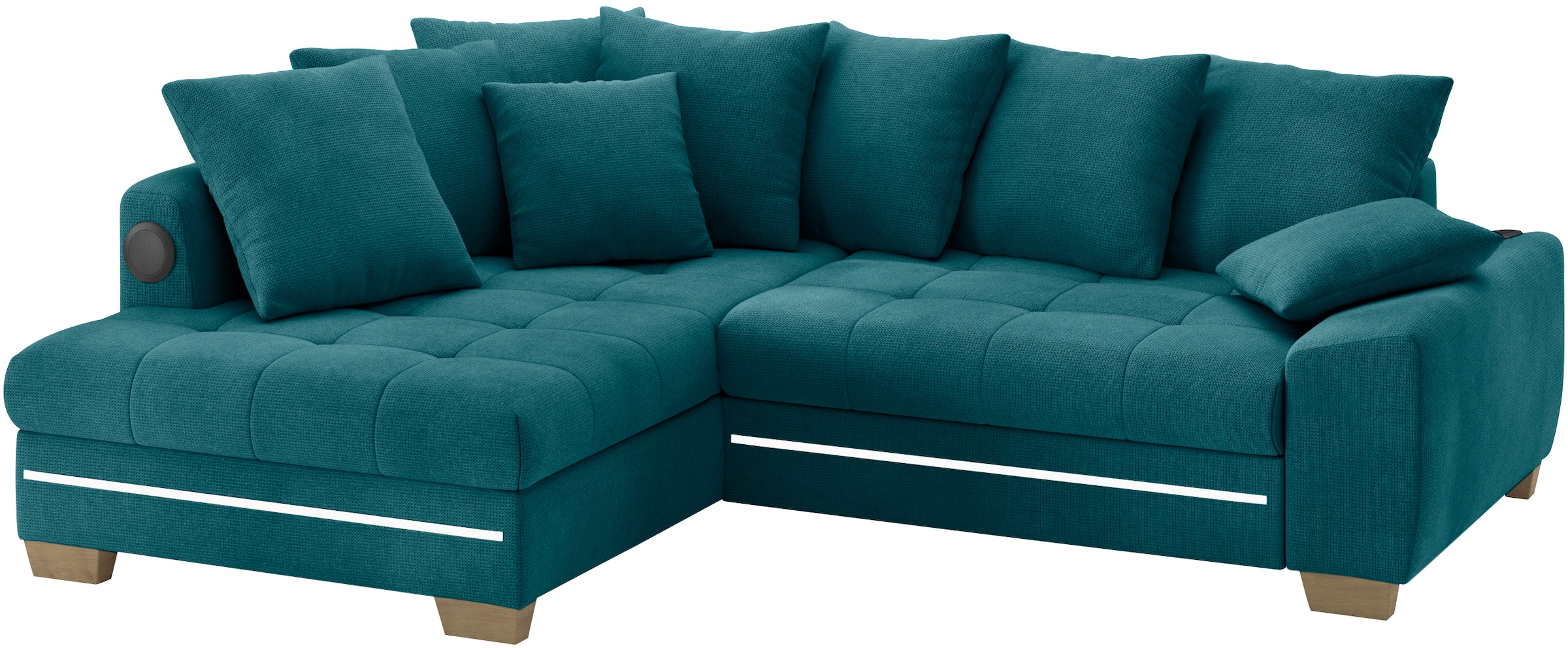 Mr. Couch Ecksofa "Nikita II, L-Form", RGB-LED, Bluetooth-Soundsystem, wahl günstig online kaufen