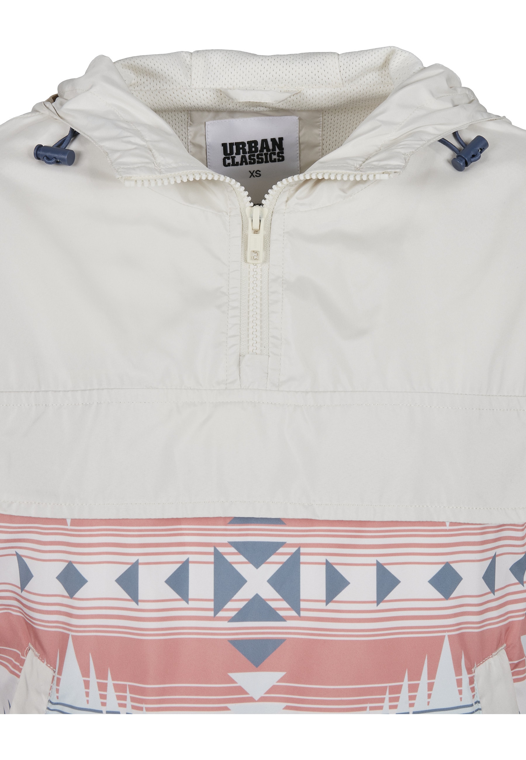 URBAN CLASSICS Langmantel »Urban Classics Damen Ladies Extended Shoulder Pull Over Jacket«