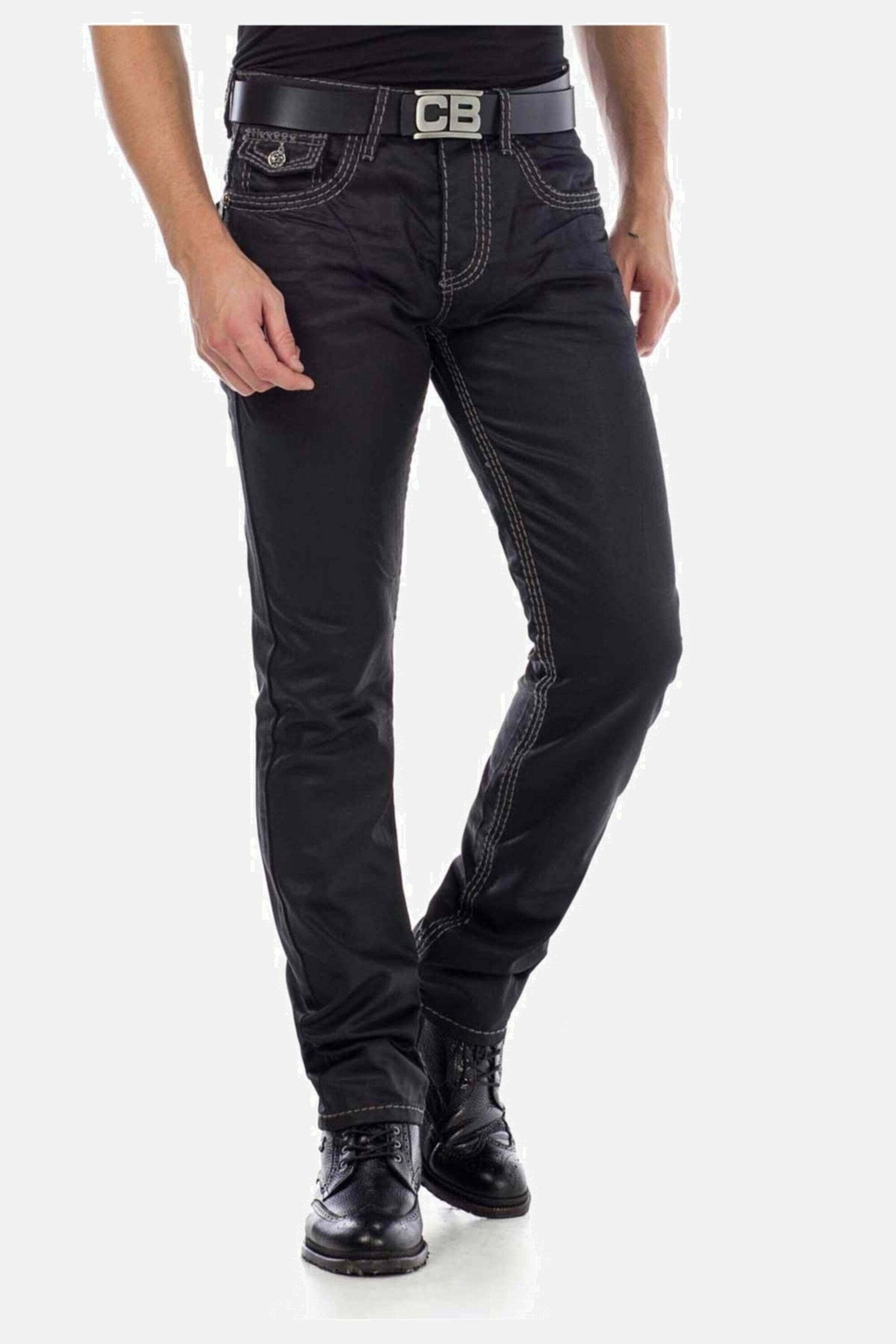 Cipo & Baxx Regular-fit-Jeans "Jeans"