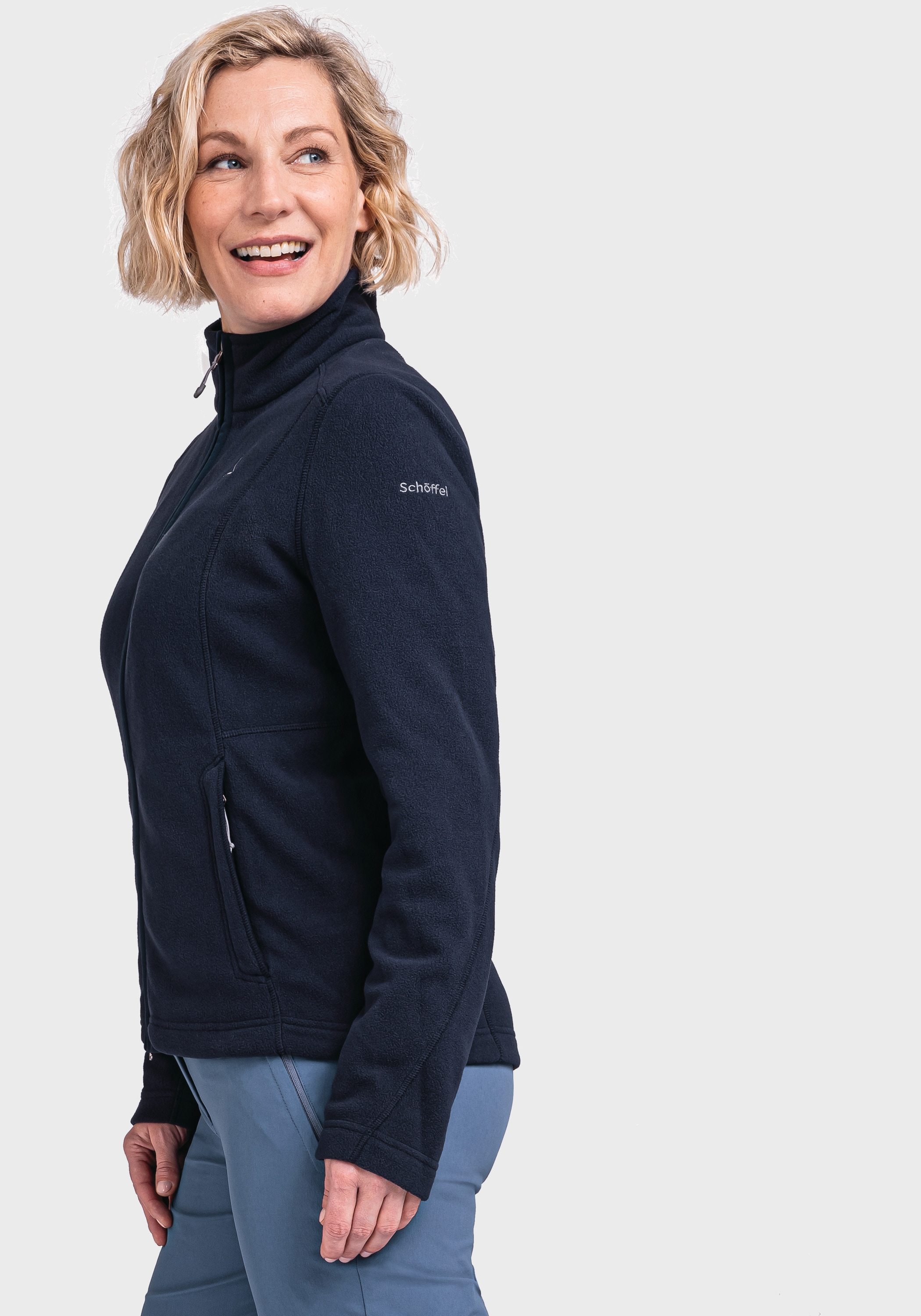 Schöffel Fleecejacke »Fleece Jacket Leona3«, ohne Kapuze für bestellen |  BAUR