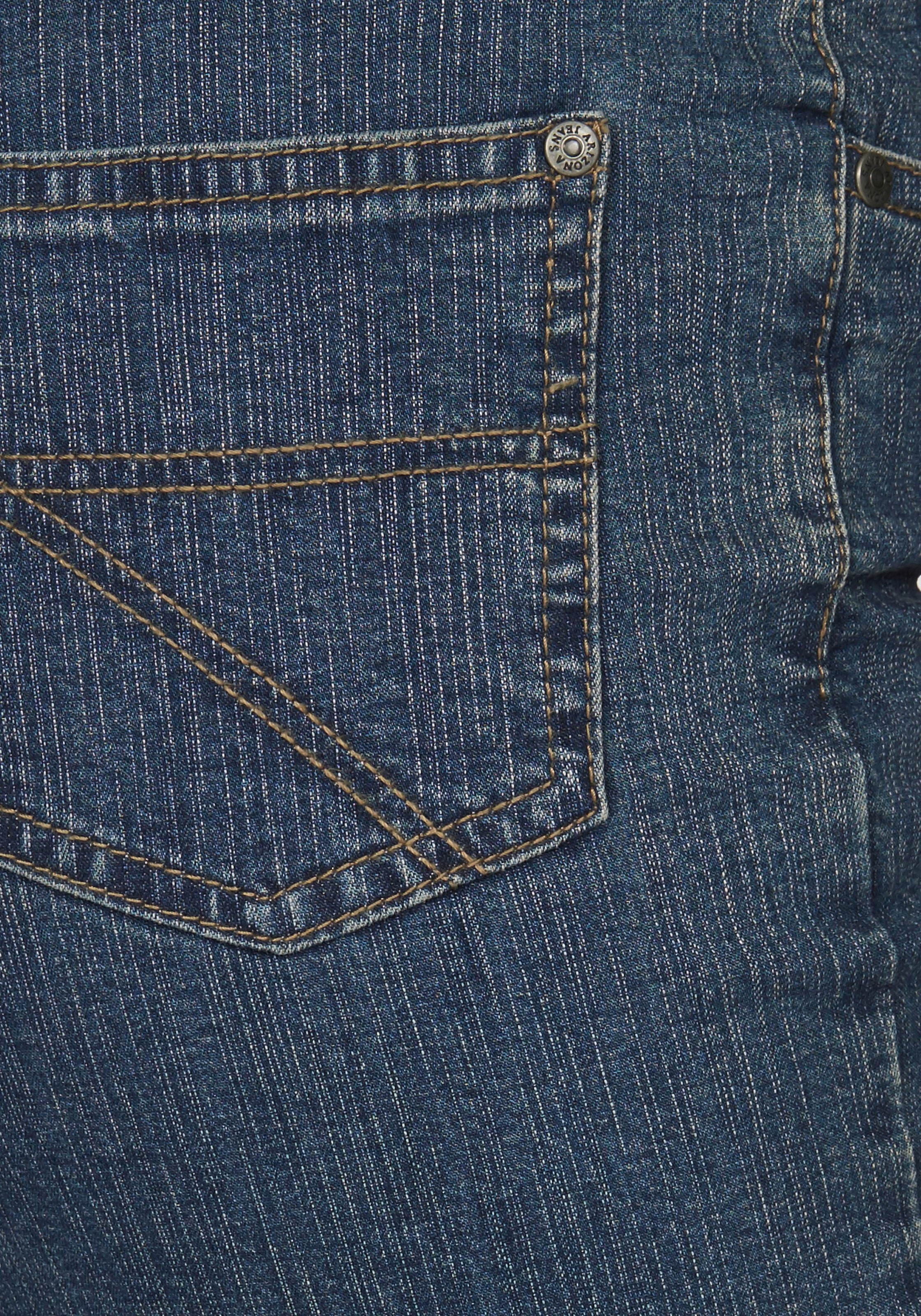 Arizona bequemen Gerade BAUR Jeans | »Annett« mit Oberschenkeln