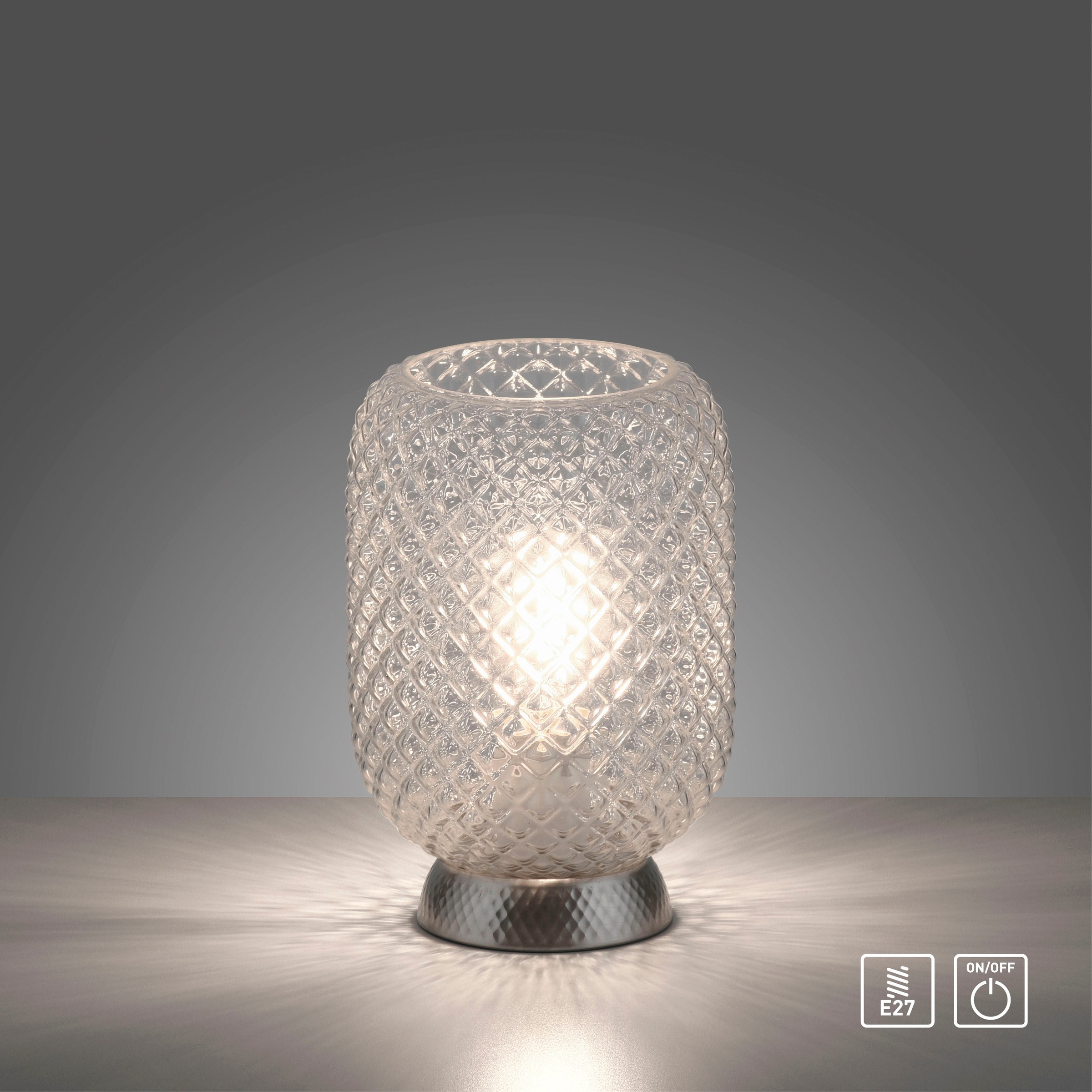 JUST LIGHT Tischleuchte »REISHI« E27 1 Stk.