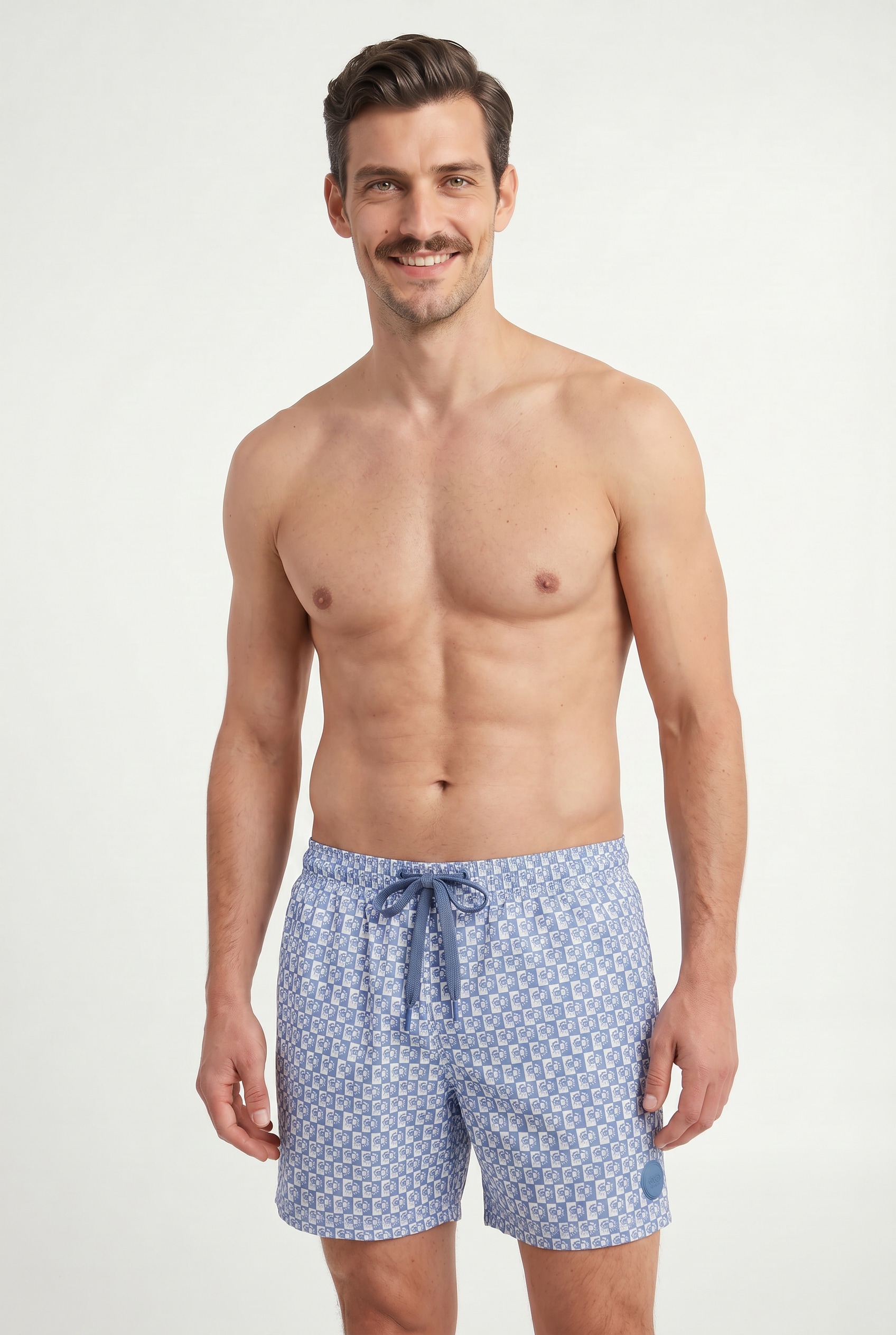 JOOP Jeans Badeshorts "Crab" mit seitlichen Eingrifftaschen, in regulärer Passform