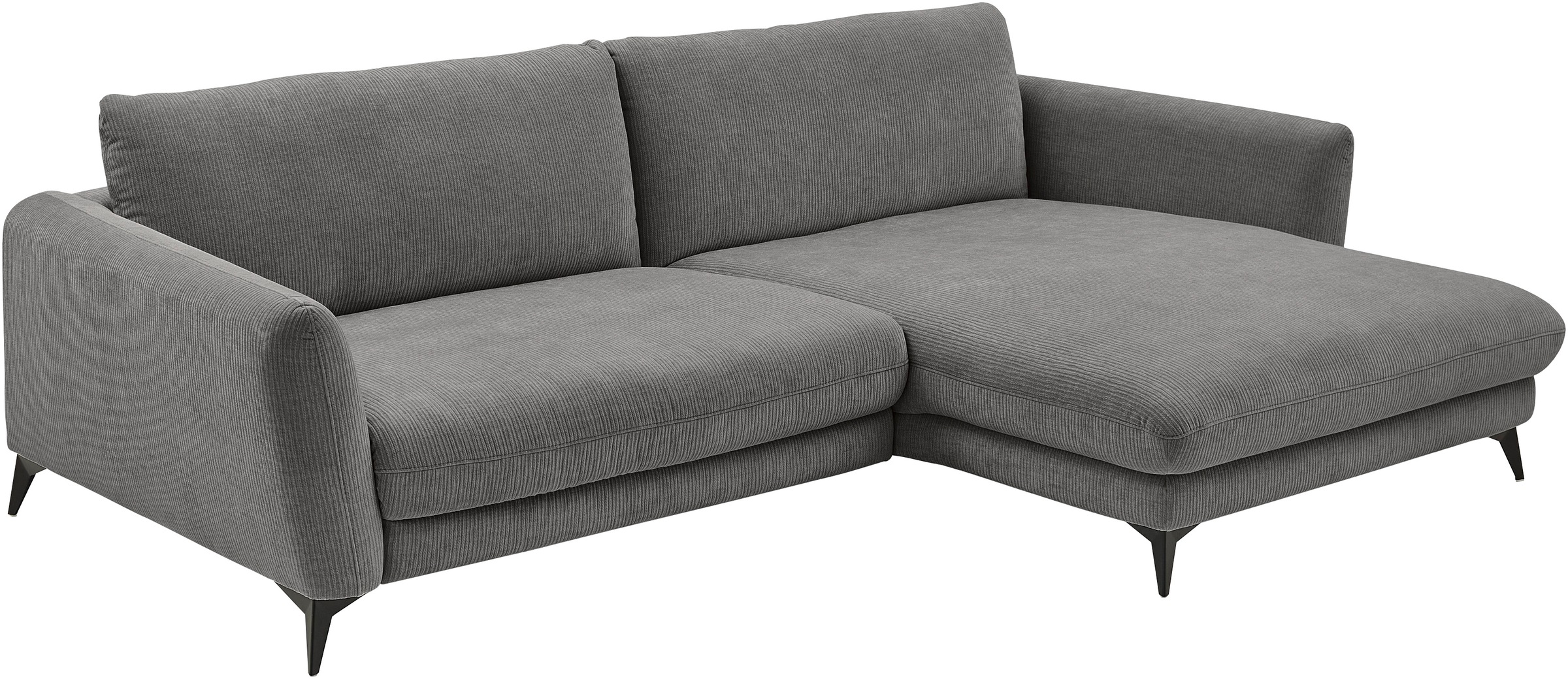 Die PlanBar Ecksofa »MP-IN23149 L-Form«, Kaltschaumpolsterung mit SoftSitz, Lose Rückenkissen
