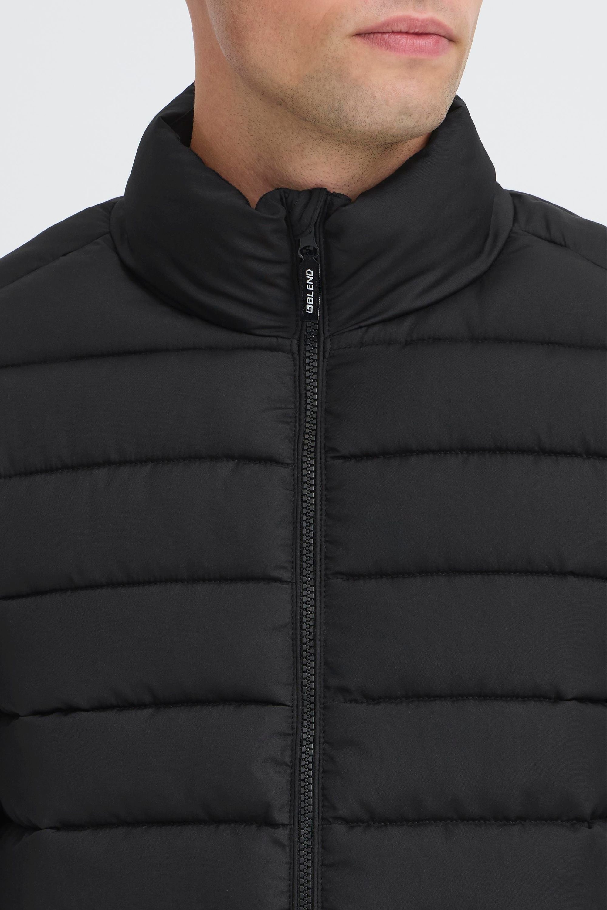 Blend Steppjacke »BHMelax« ohne Kapuze Schicke Steppjacke mit Reißverschlusstaschen