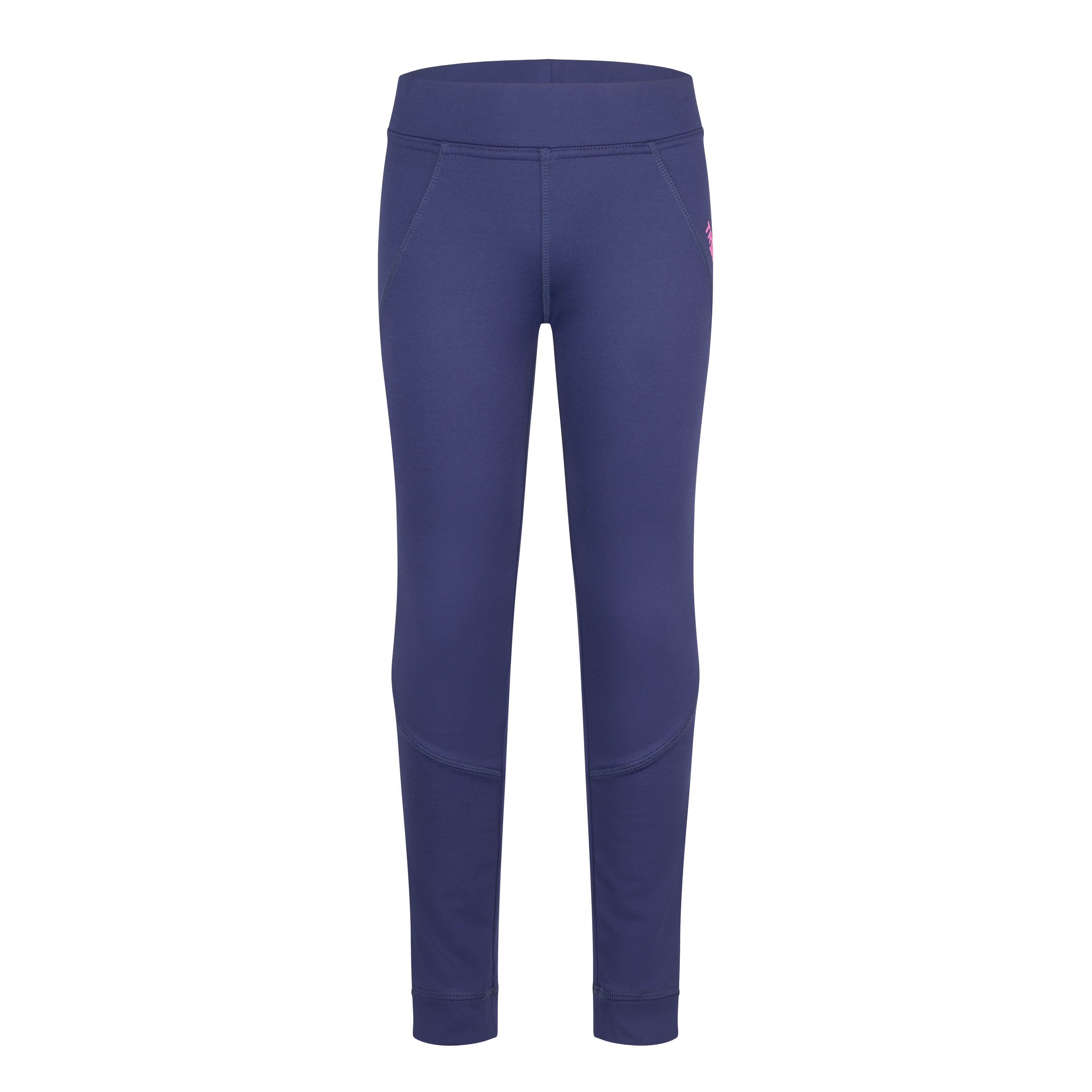 TROLLKIDS Thermoleggings "GIRLS RONDANE WINTER TIGHTS" unifarbenes Design, mit Markenlabel und Logoschriftzug