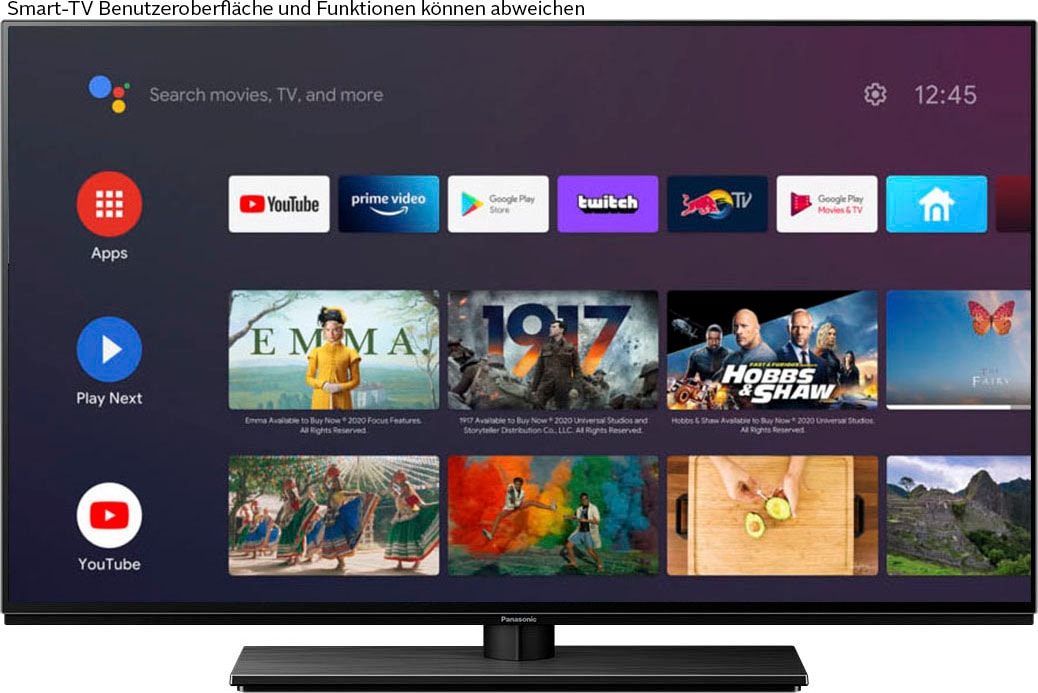 Panasonic OLED-Fernseher »TX-42LZW804«, 4K Ultra HD, Smart-TV