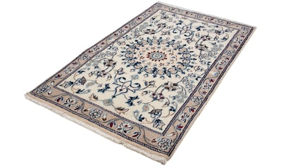 Orientteppich »Perser - Nain - 135 x 84 cm - beige«, rechteckig