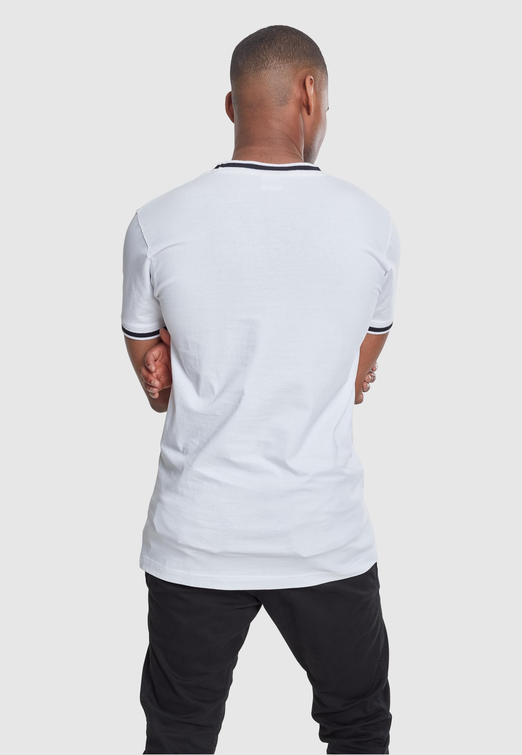 URBAN CLASSICS T-Shirt »Urban Classics Herren College Tee«, (1 tlg.)