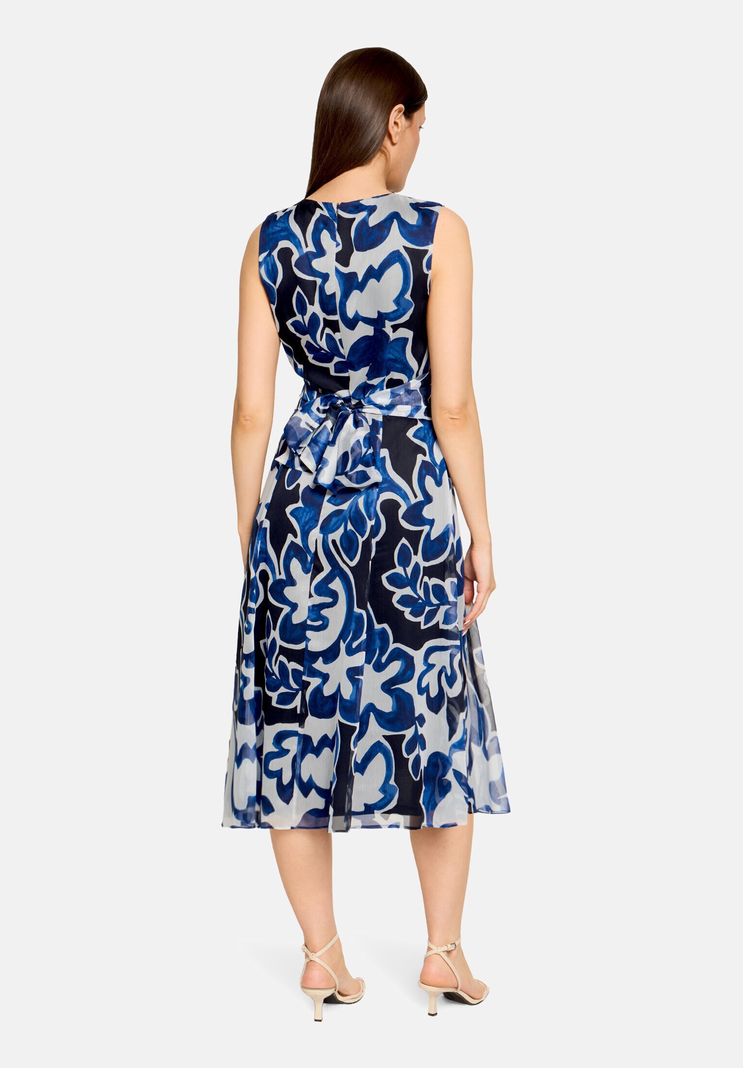 Betty&Co Chiffonkleid »Damen ohne Arm« Ohne Tasche