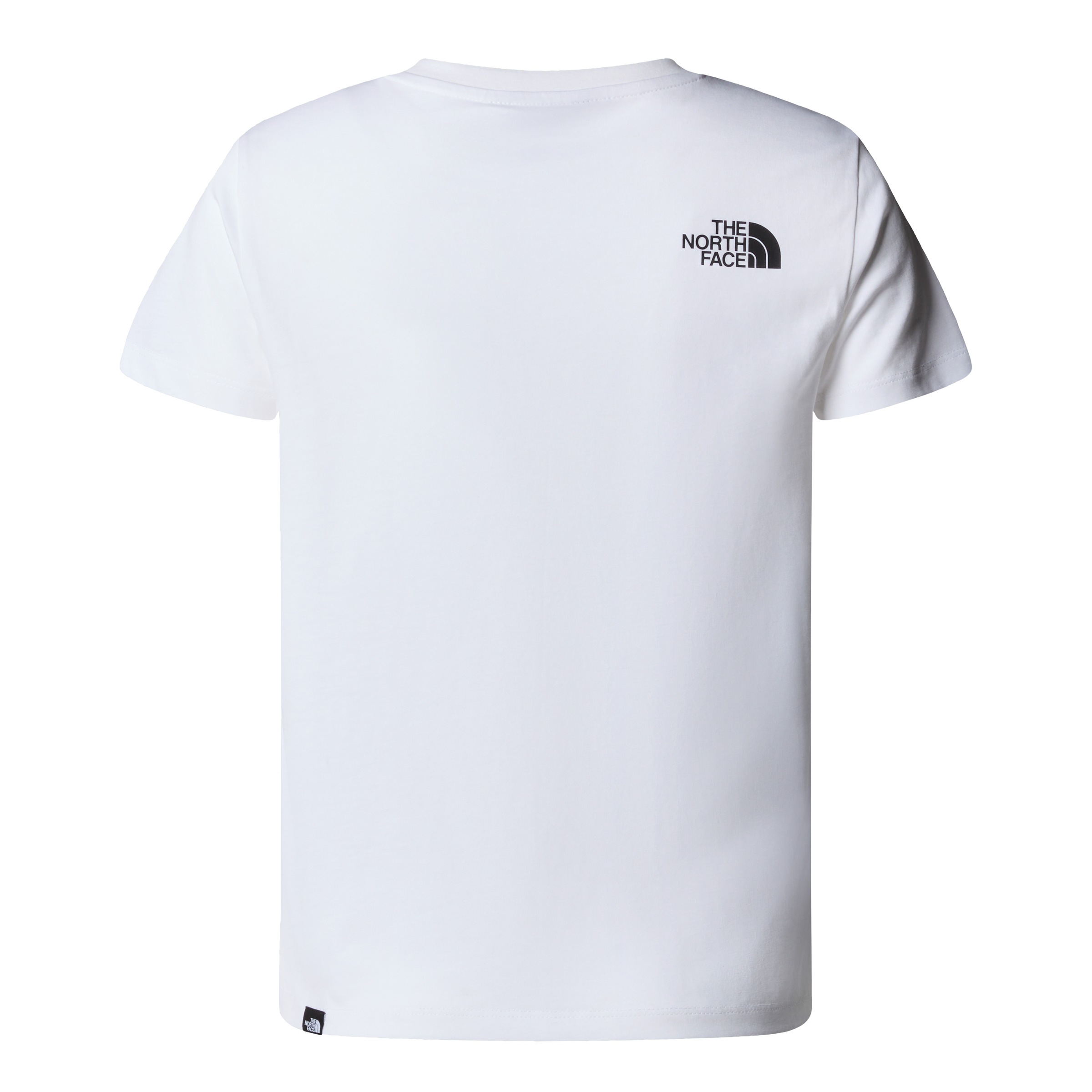 The North Face T-Shirt »TEEN EASY REGULAR SS TEE« für Jugendliche, Kurzarm, Rundhalsausschnitt, ohne Verschluss