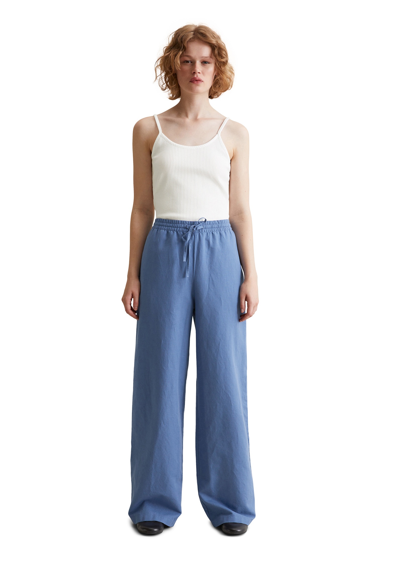 Marc O'Polo DENIM T-Shirt »aus Rippjersey«