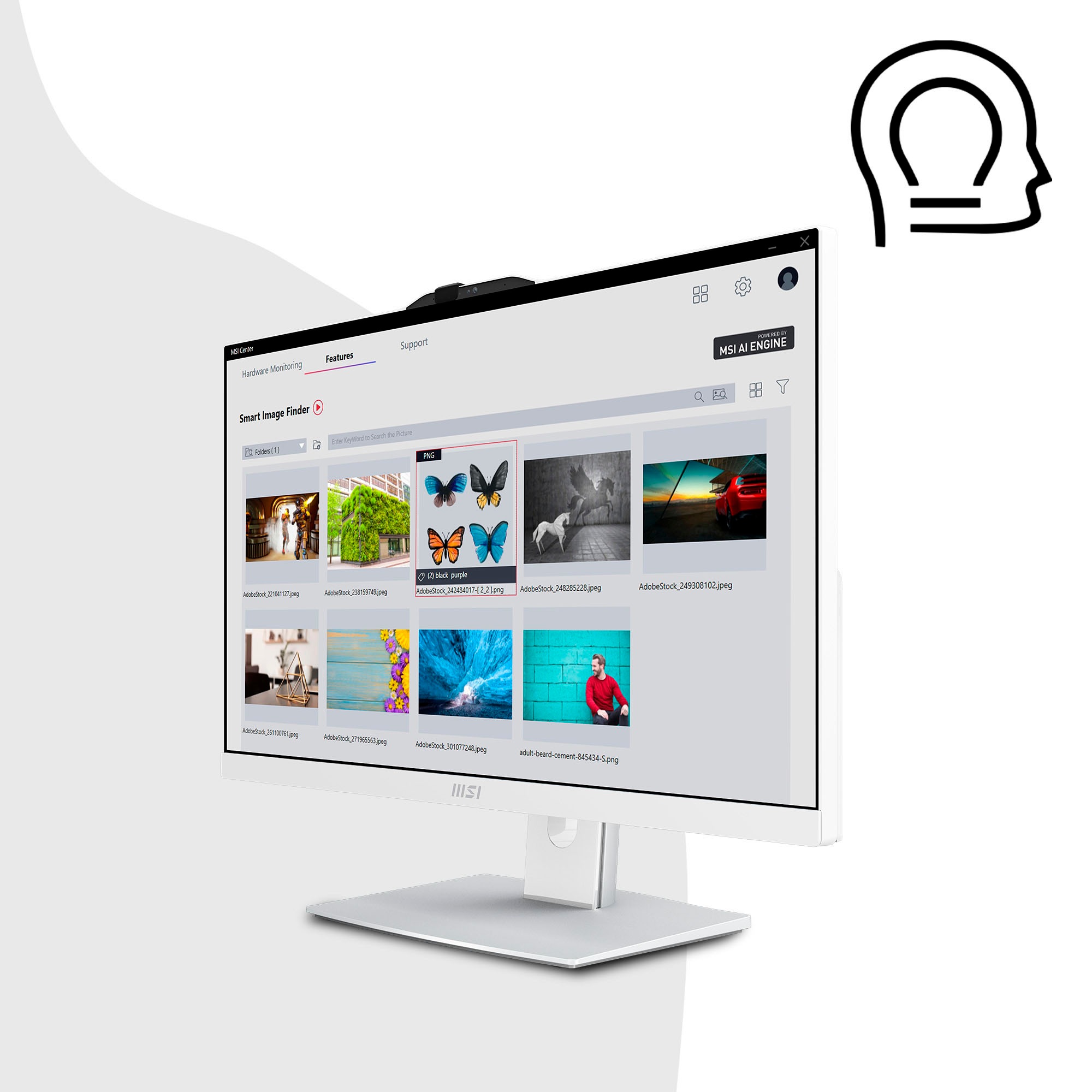 MSI All-in-One PC »Modern AM242P 1M-1203DE«