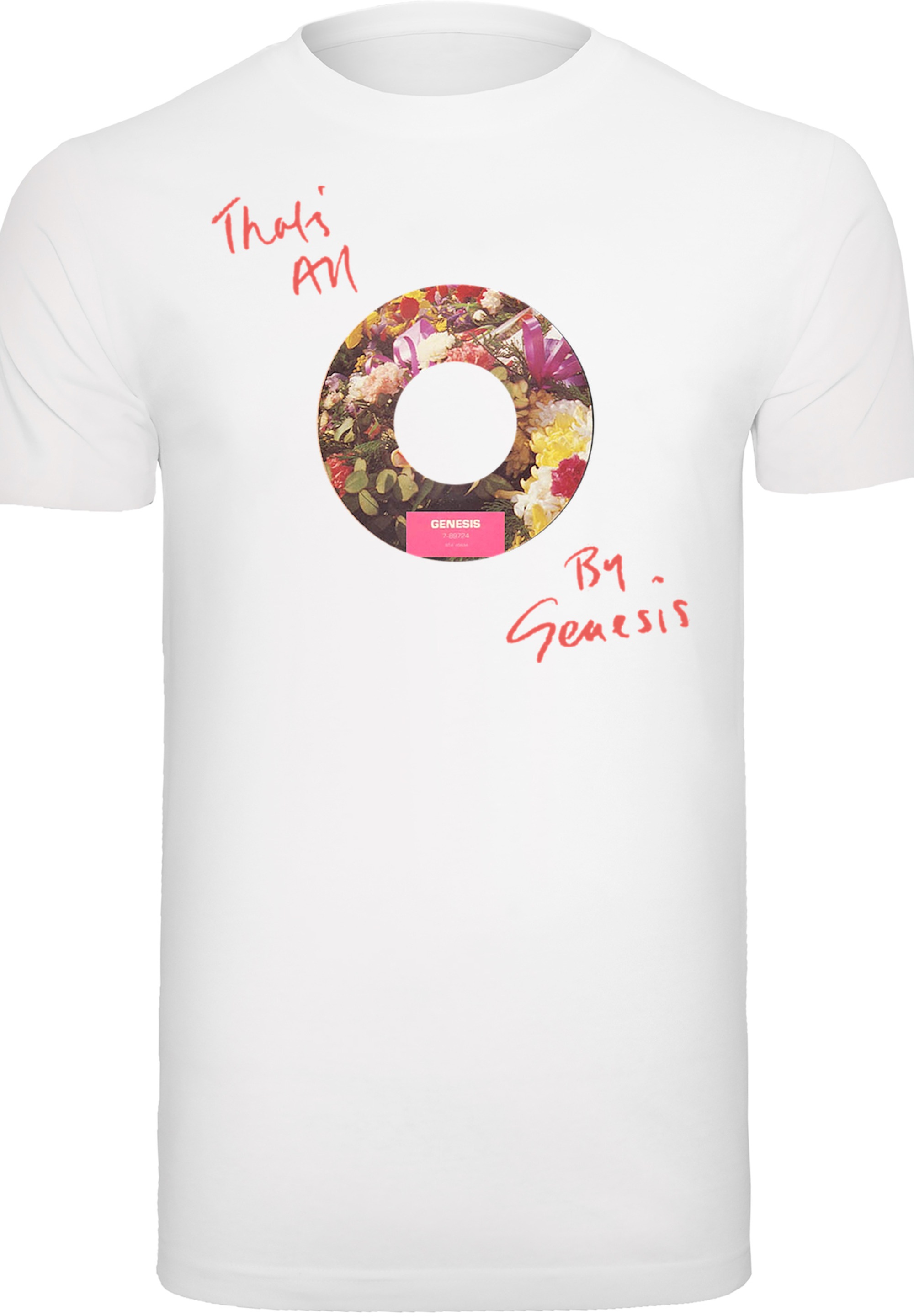F4NT4STIC T-Shirt »Rockband Genesis That's All 45«, Herren,Premium Merch,Regular-Fit,Basic,Bandshirt