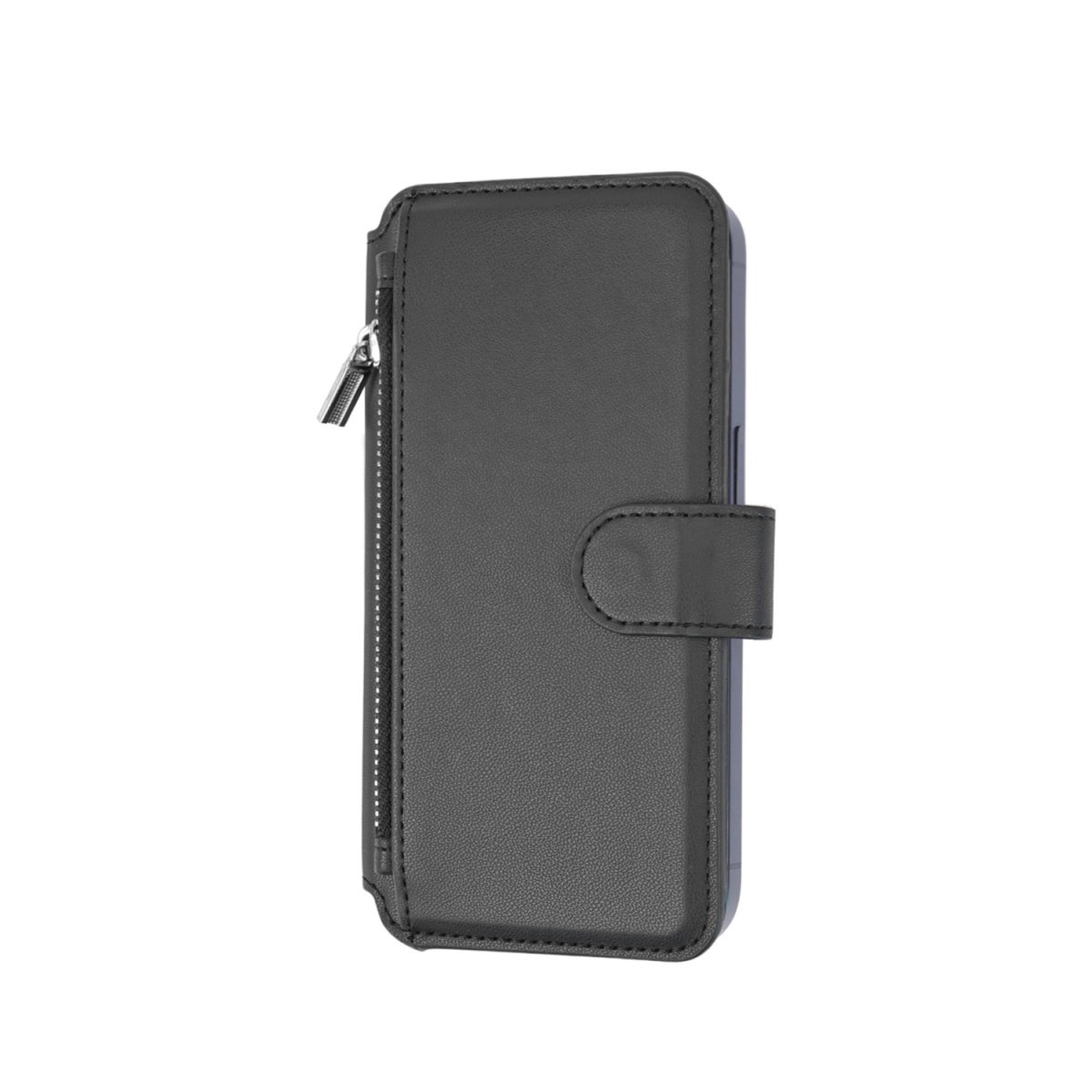 4smarts Flip Case »Universal Magnet Wallet CoinCaddy L«, MagSafe UltiMag Portemonnaie, RFID Schutz, iPhone 12, 13, 14, 15 Serie
