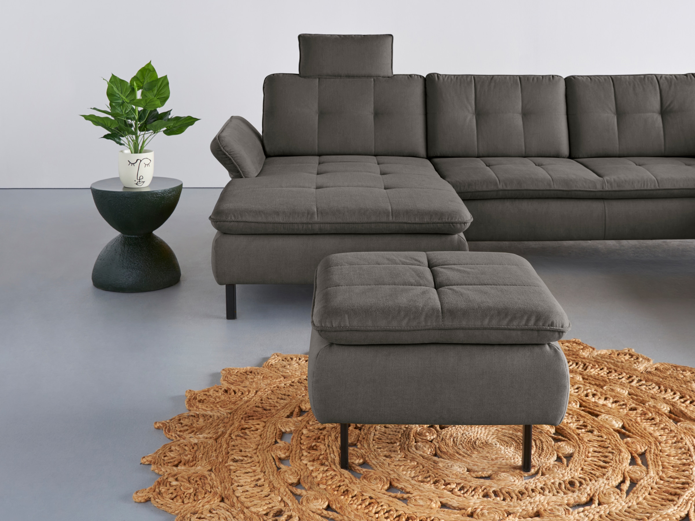 Home affaire Polsterhocker "Birkholm" passend zur Serie "Birkholm", B/T/H: günstig online kaufen