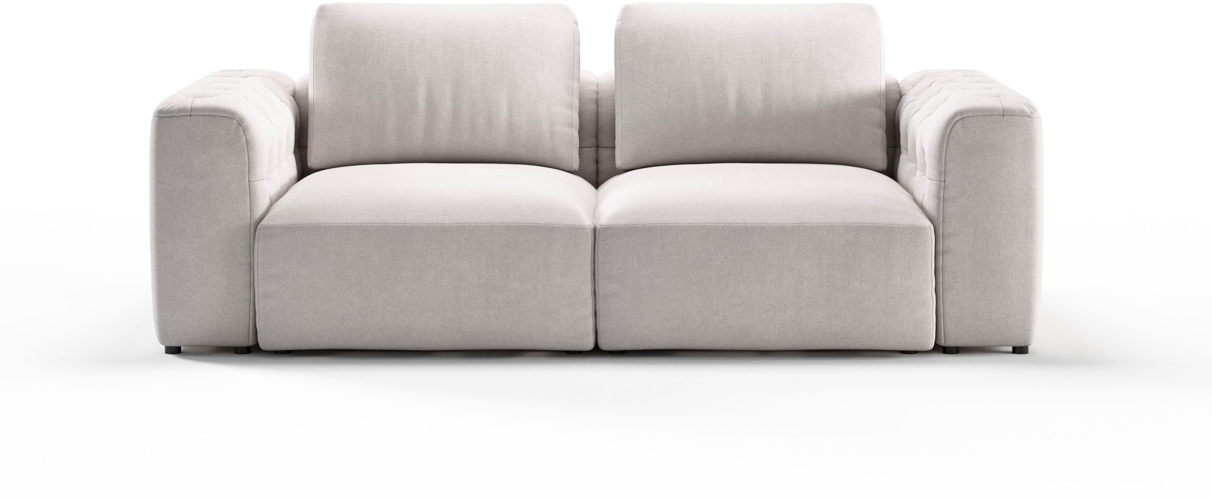RAUM.ID 2-Sitzer »Cushid«, Modulsofa, bestehend aus 2 Teilen, Breite 218 cm
