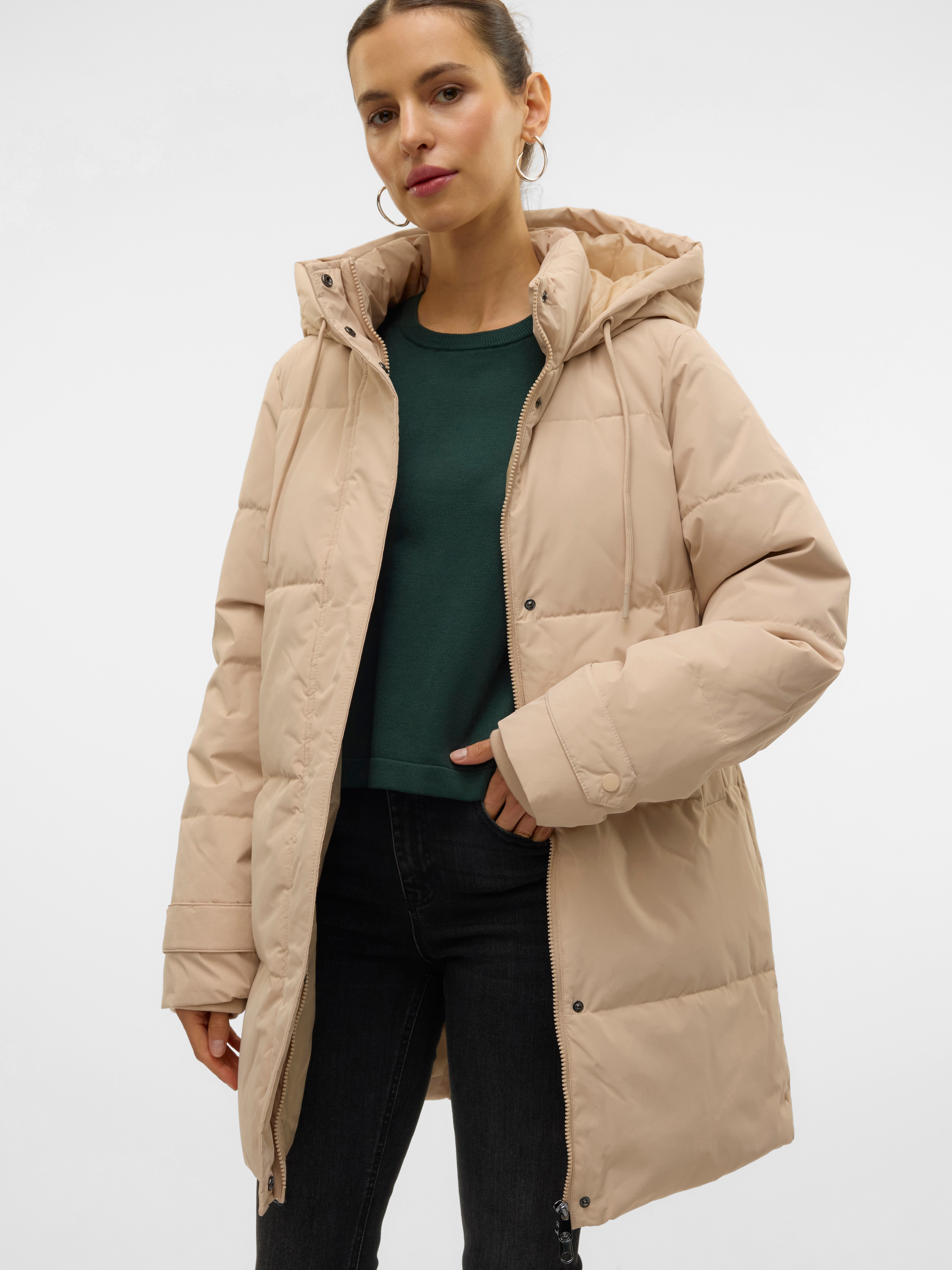 Vero Moda Steppjacke "VMLEONIELEA DOWN JACKET NOOS GA", mit Kapuze günstig online kaufen