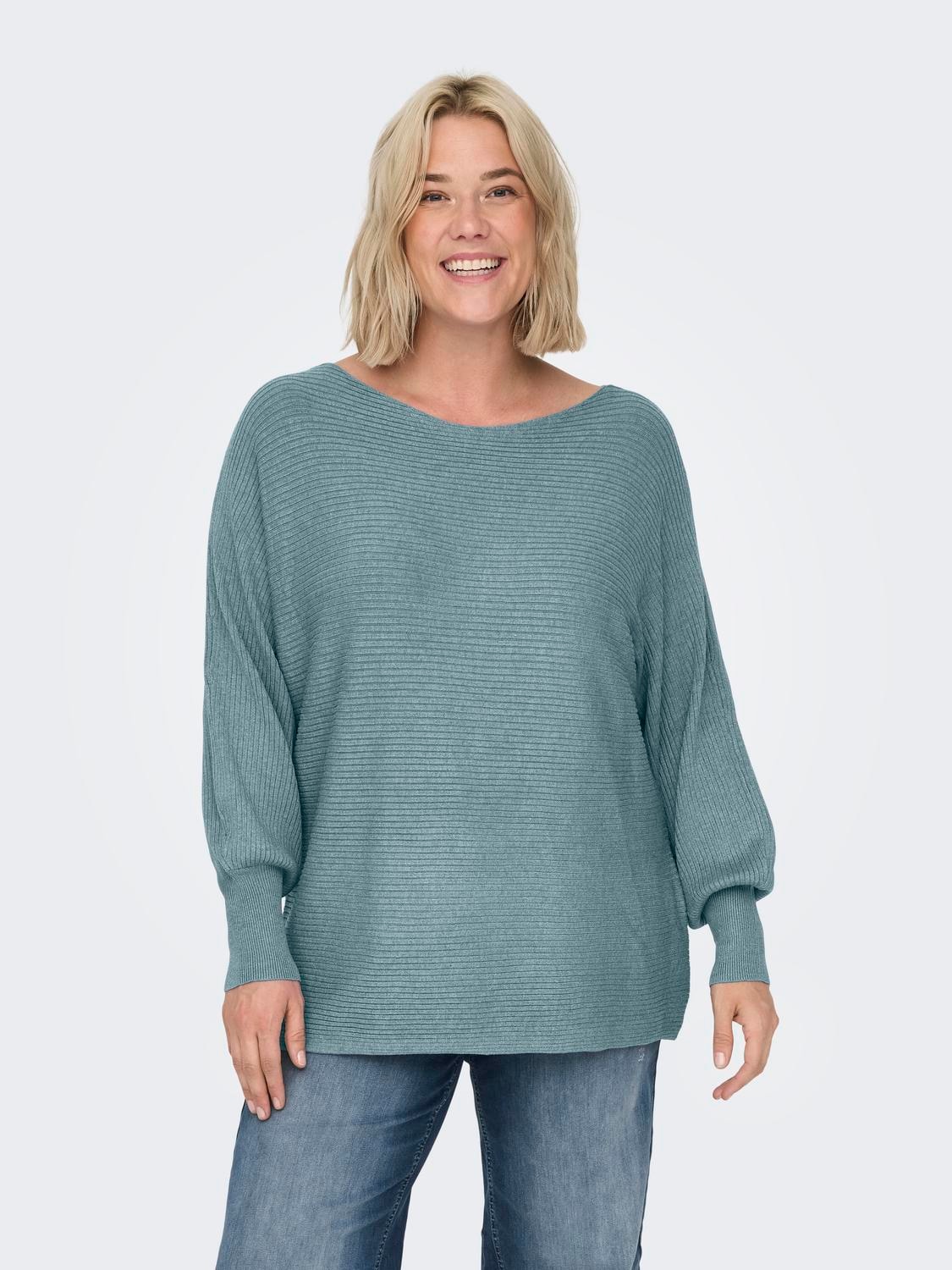 ONLY CARMAKOMA Strickpullover "CARNEW ADALINE LIFE L/S PULLOVER KNT" günstig online kaufen