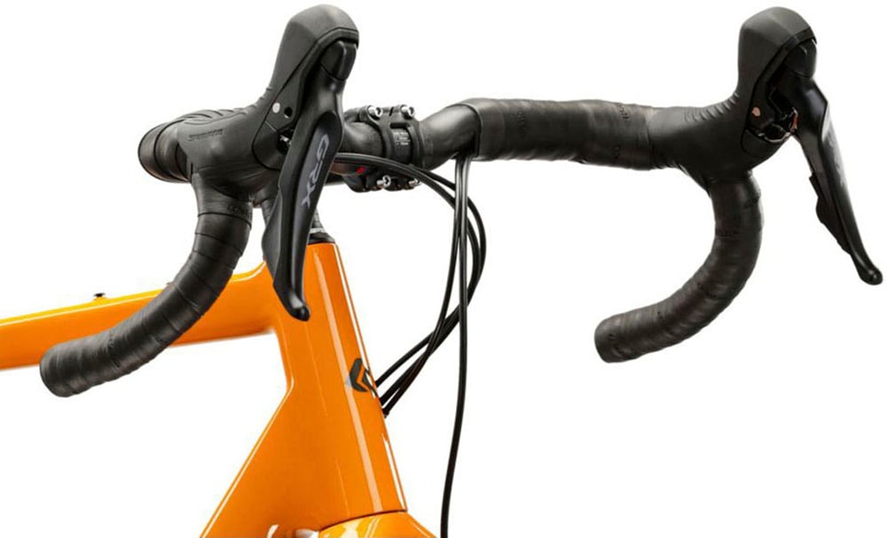 Kross Gravelbike »KROSS Gravelbike Esker 8.0 28" orange 24 Gänge«, 24 Gang, Shimano, GRX RX820 Schaltwerk, Kettenschaltung