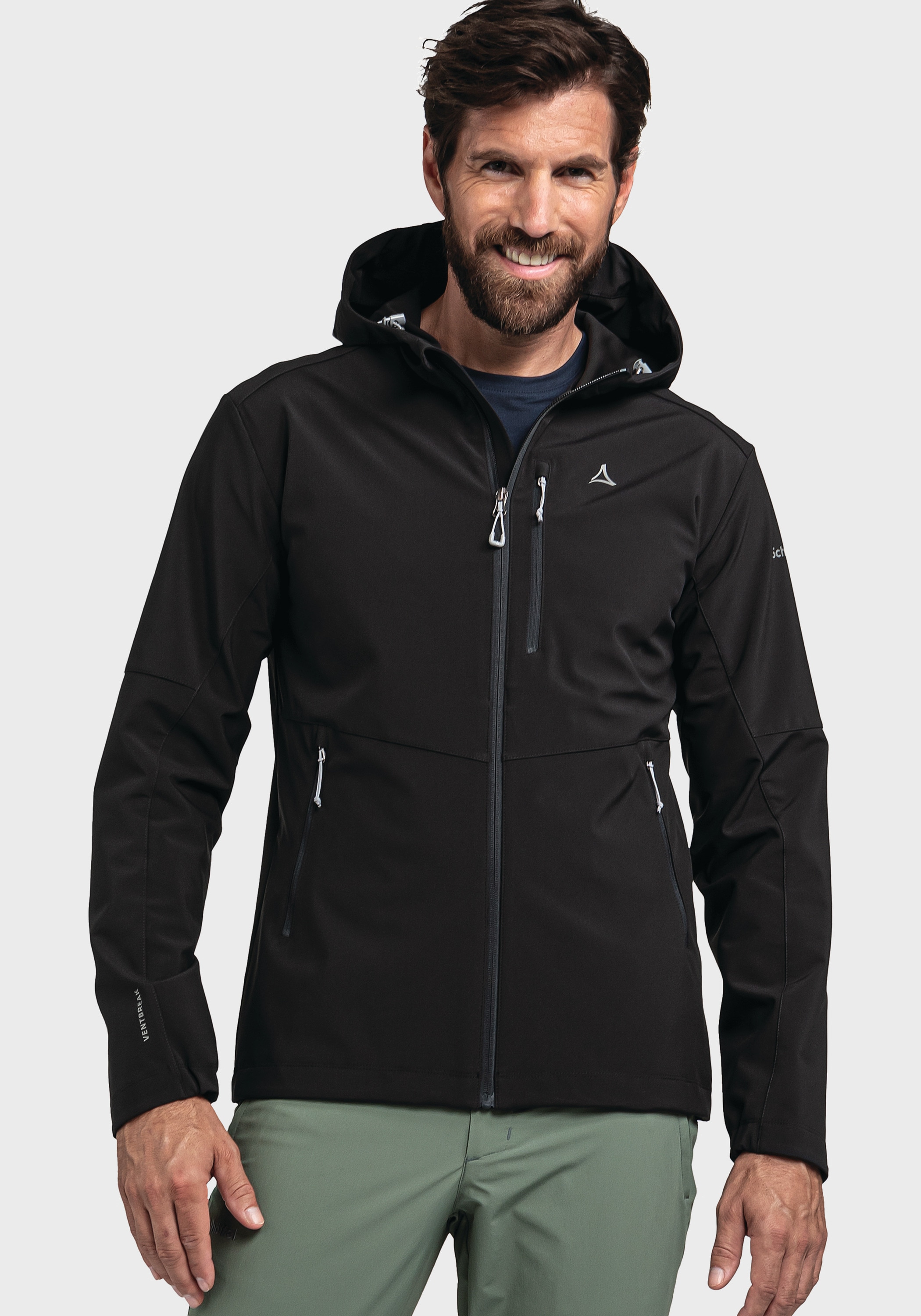 Schöffel Outdoorjacke »Softshell Jacket Tonion M«, mit Kapuze