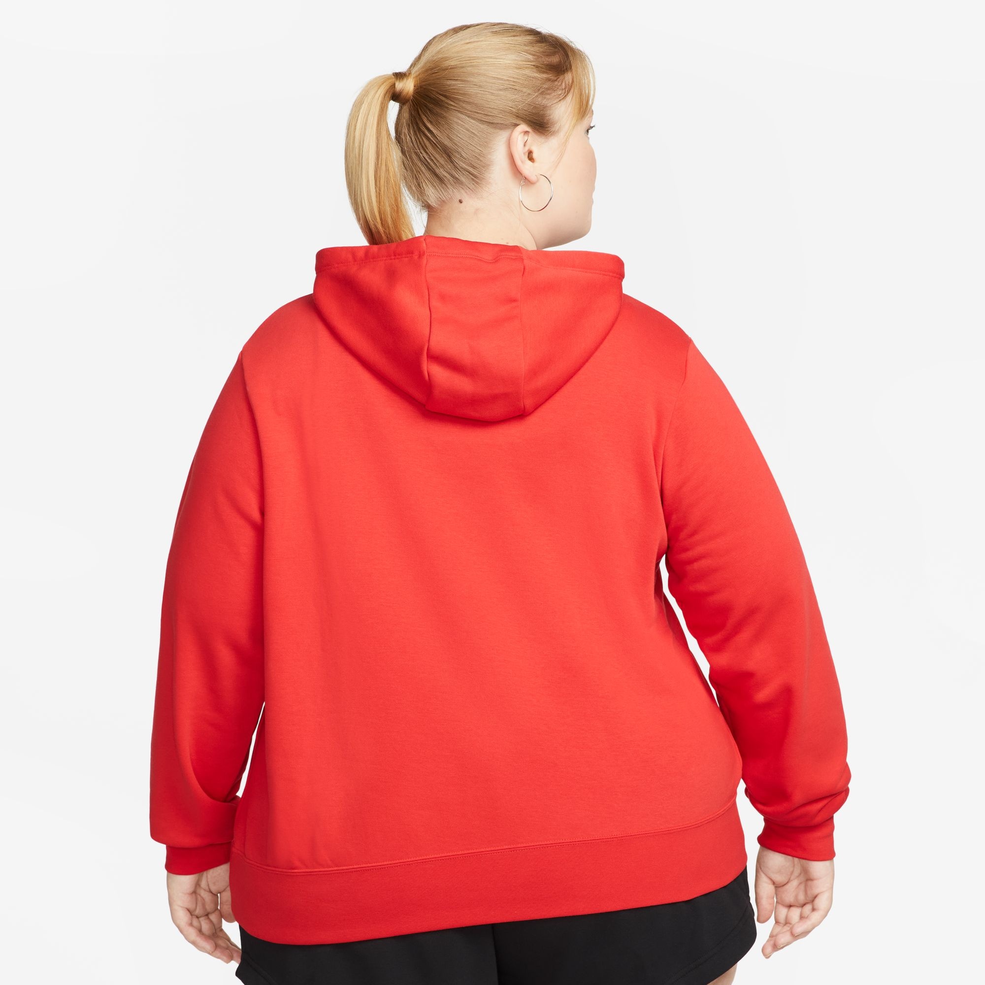 Nike Sportswear Kapuzensweatshirt »CLUB FLEECE WOMEN'S PULLOVER HOODIE (PLUS SIZE)«