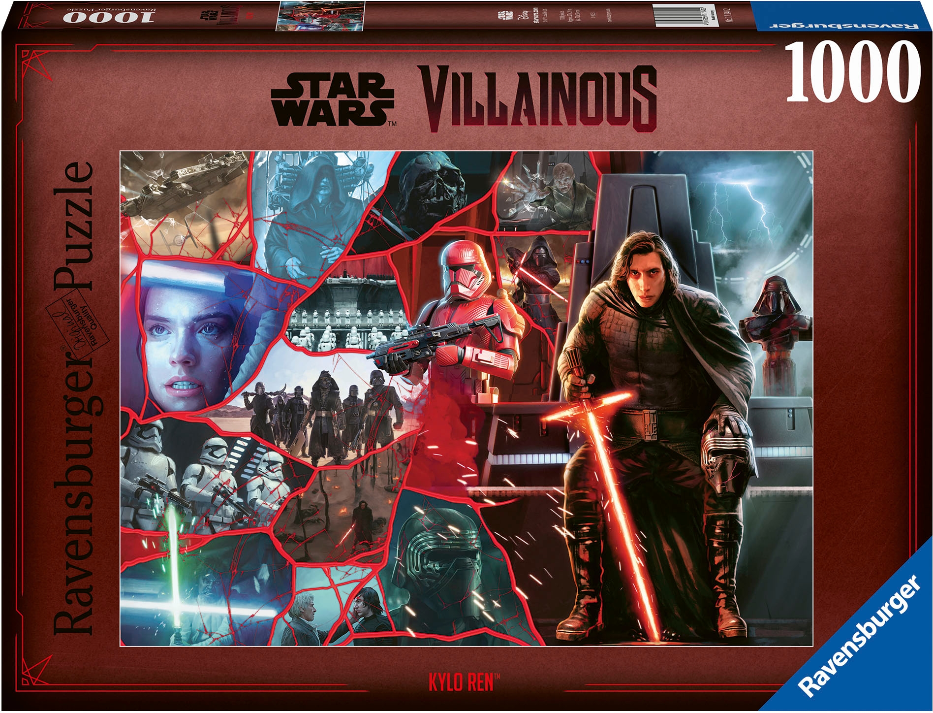 Puzzle »Star Wars Villainous, Kylo Ren«, Made in Germany