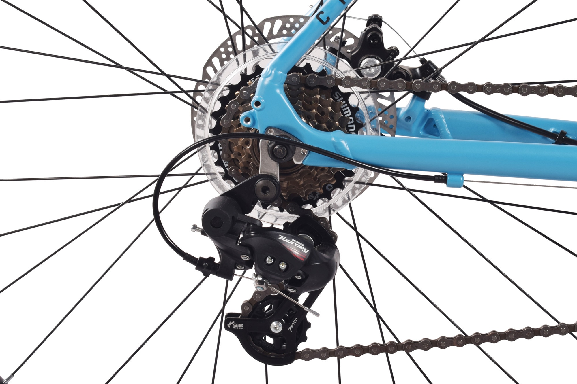 CHILLIZ Gravelbike »GL.01« 14 Gang Shimano Tourney Schaltwerk Kettenschaltung