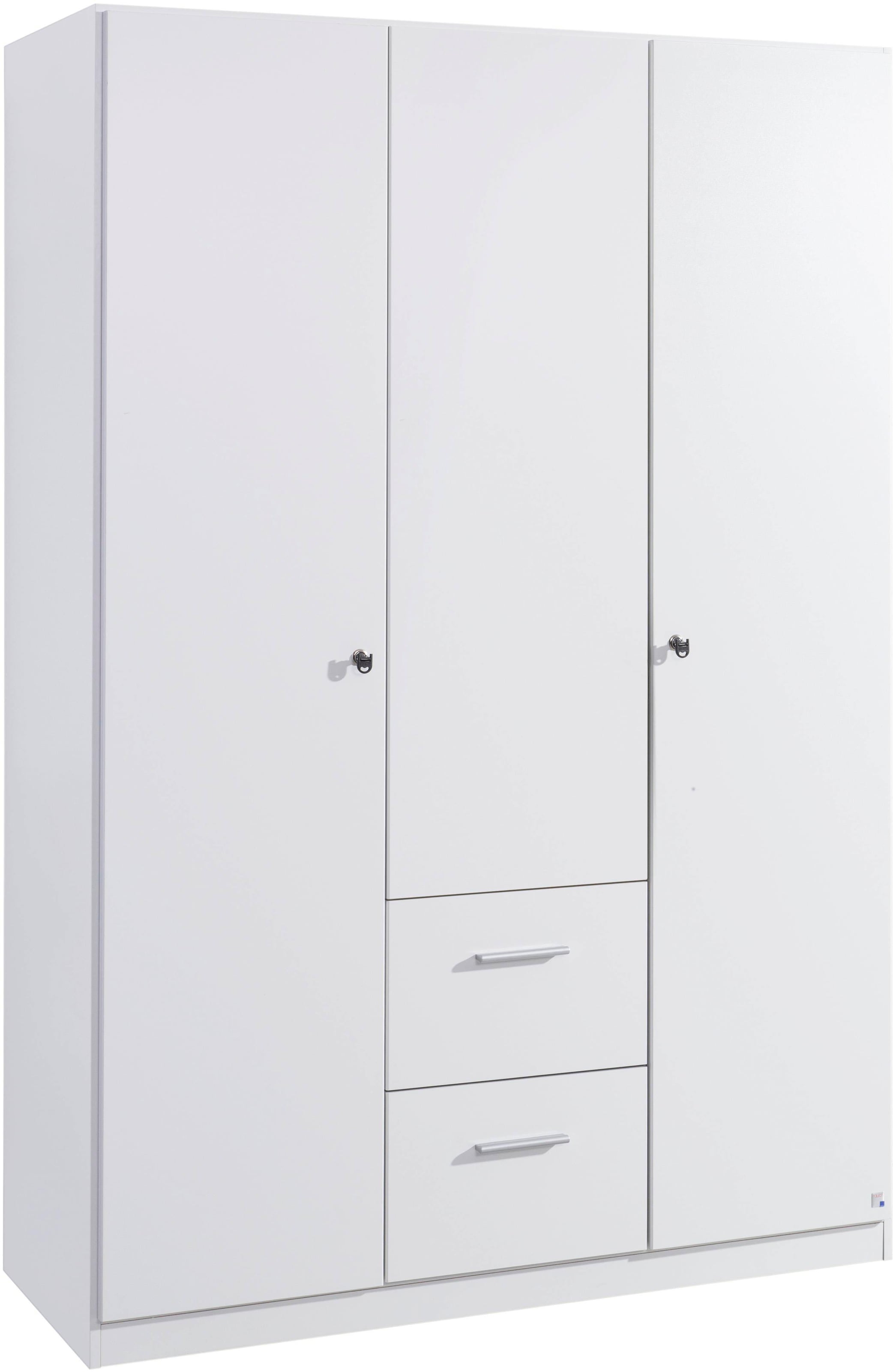 rauch Drehtürenschrank »Kleiderschrank Schrank Garderobe Schlafzimmer Büroschrank BUCHHOLZ« mit Schloss, in Breite 90, 135 und 180 cm,  viel Stauraum, durchgehende Tür abschließbar MADE IN GERMANY