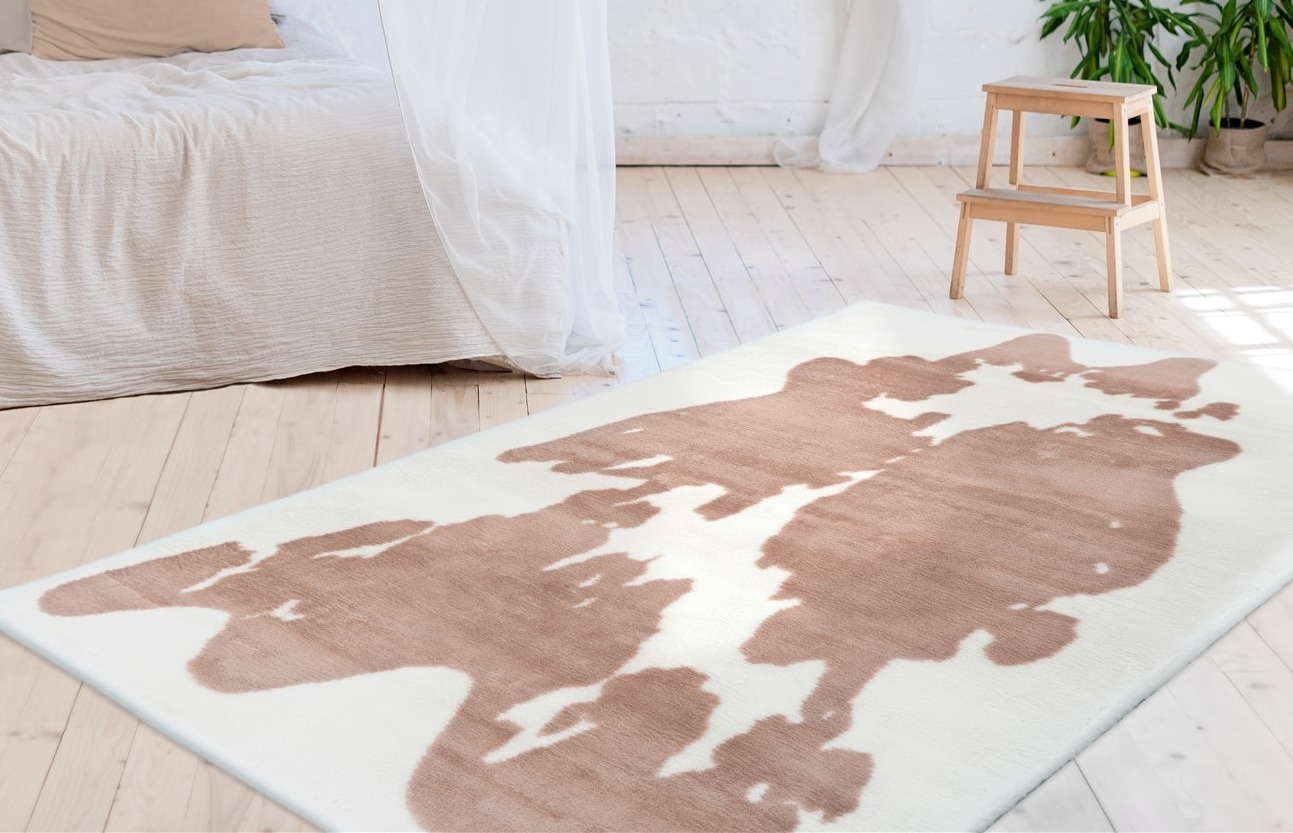 calo-deluxe Hochflor-Teppich "Vogesen 500" rechteckig 30 mm Höhe weiche Haptik, Wohnzimmer