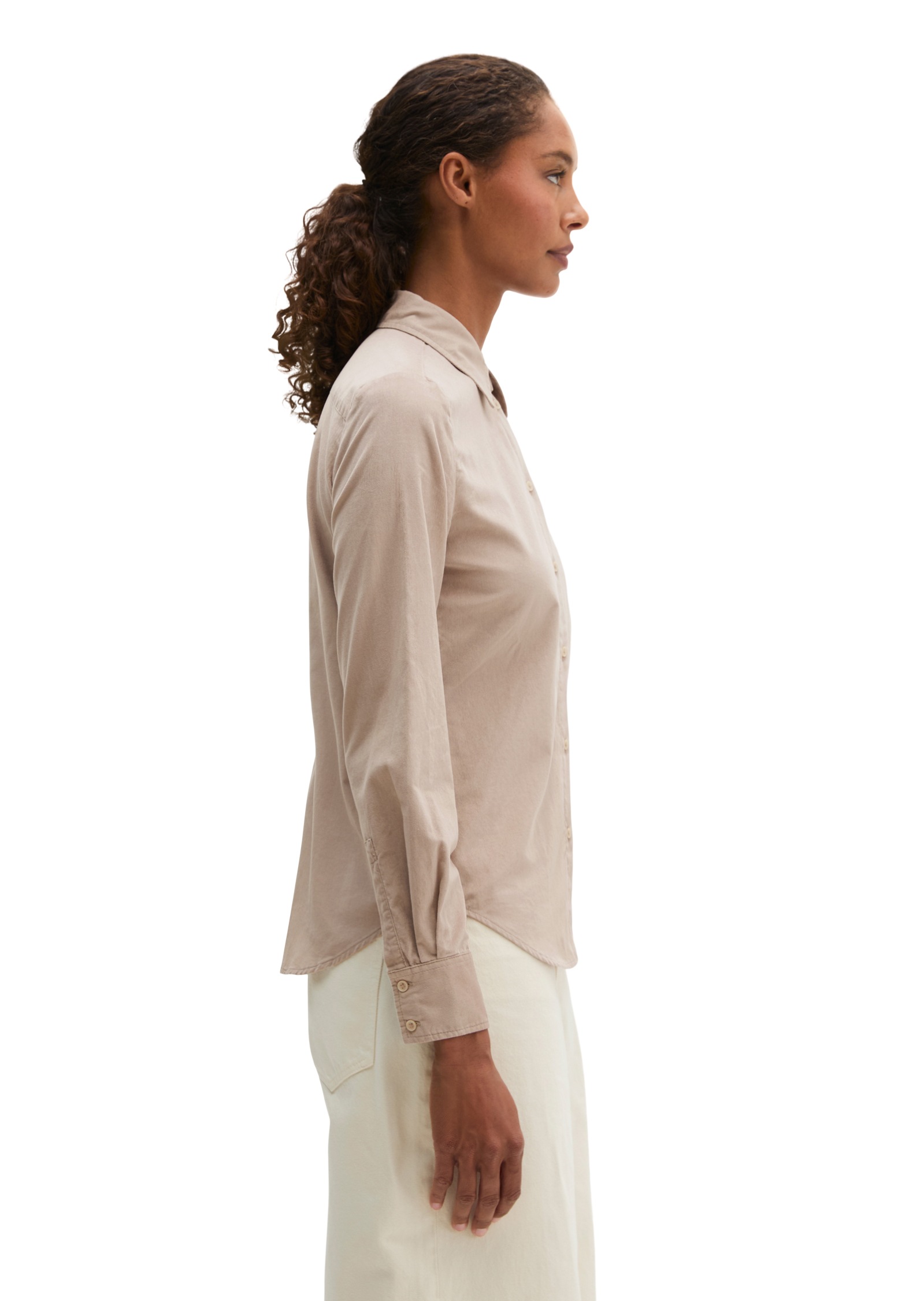 Marc O'Polo Langarmbluse »aus Organic-Cotton-Viskose-Mix«
