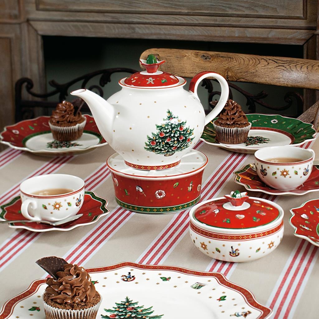 Villeroy & Boch Teekanne »Kaffeezubehör-Set Toy's Delight 3er Set bunt« 0 l 3 Stk. tlg. Mikrowellengeeignet