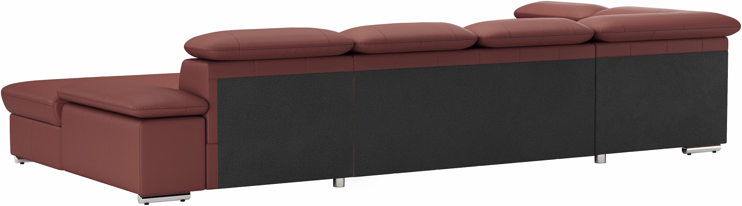 sit&more Wohnlandschaft »Valantine U-Form«, inkl. Kopf- und Armteilverstellung, wahlweise mit Bettfunktion