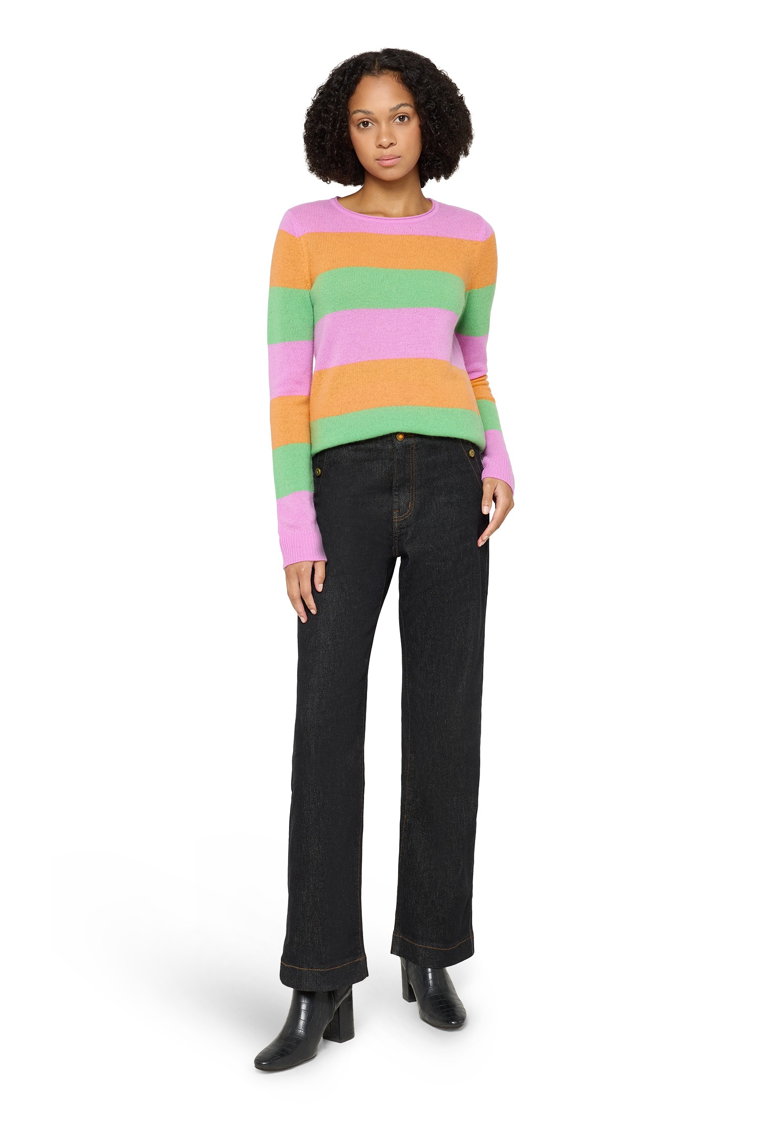 Thumbnail - Cartoon Strickpullover "Damen mit Rundhalsausschnitt" 1 tlg.