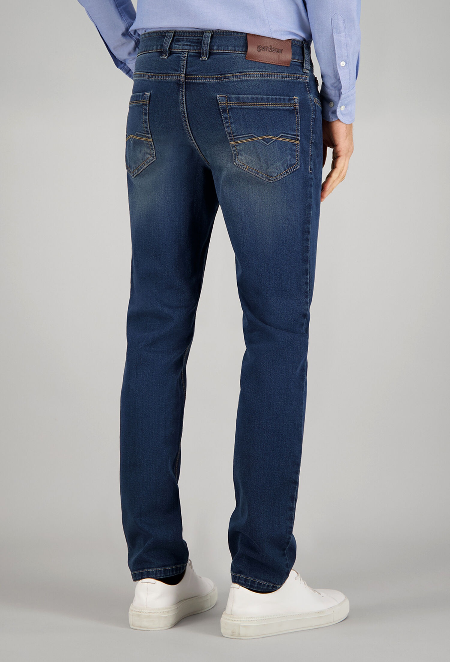 Atelier GARDEUR Stretch-Jeans »Batu« Handgefertigte Veredelungen