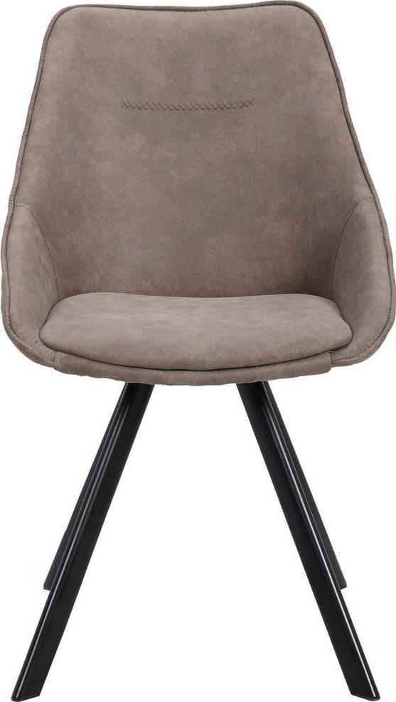 Kayoom Stuhl »Cowboy 110 2er-Set, Esszimmerstuhl Rücken und Sitz angenehm gepolstert«, (Set), 2 St., pflegeleicht, modern, strapazierfähig, zeitlos und schlicht